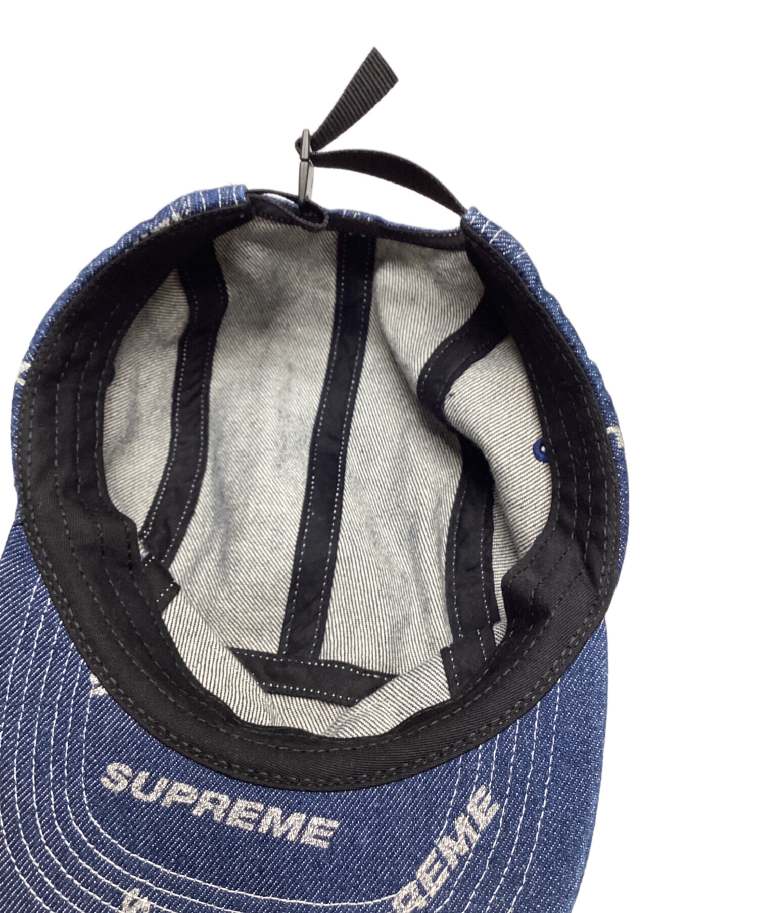 中古・古着通販】Supreme (シュプリーム) DENIM LOGO CAMP CAP