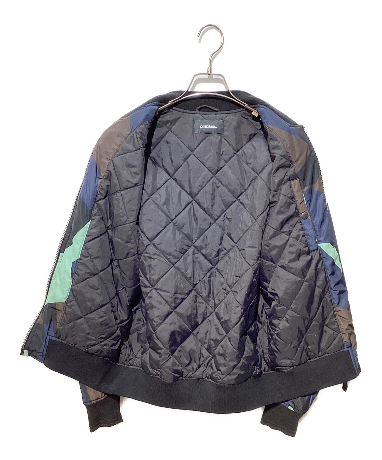中古・古着通販】DIESEL (ディーゼル) ボンバージャケット ブルー