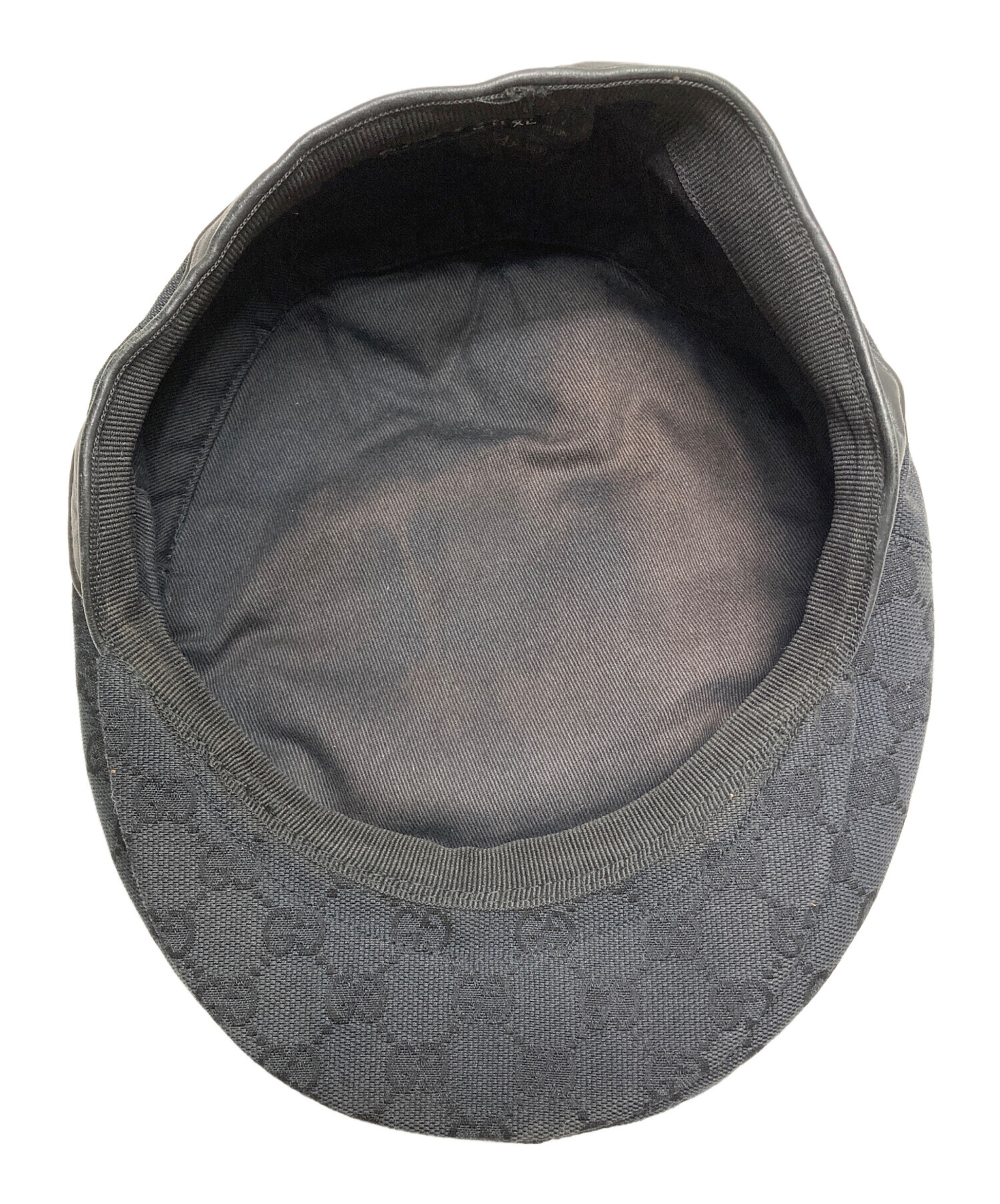 中古・古着通販】GUCCI (グッチ) GGキャンバスハンチング ブラック