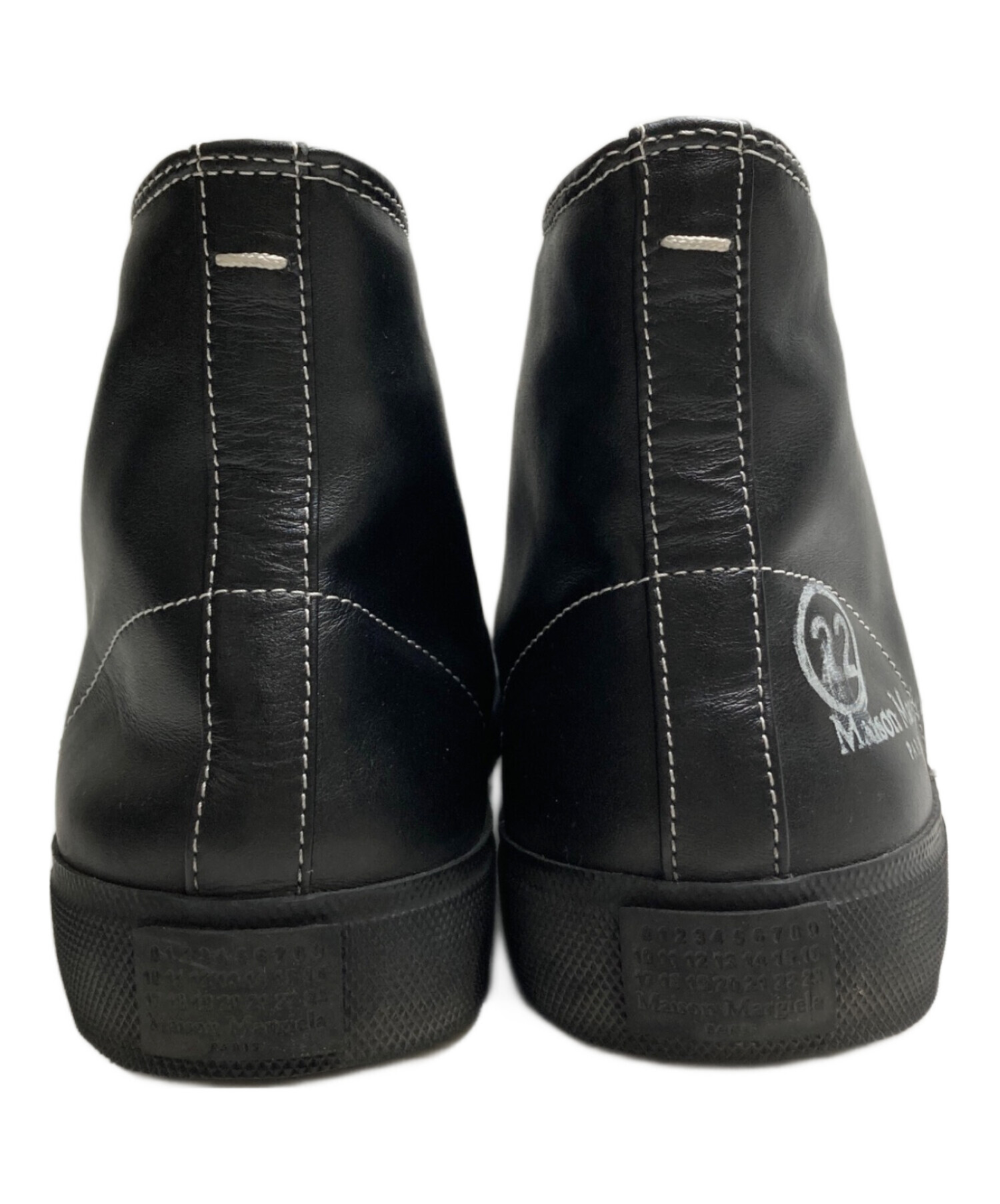 Maison Margiela 足袋スニーカー ブラック　45 中古・古着通販】Maison Margiela (メゾンマルジェラ) ラバートゥ足袋