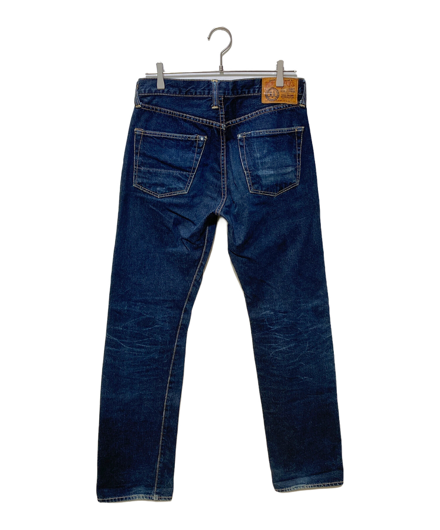 美品　REAL McCOY's　S614　W32　リジットデニムパンツ 中古・古着通販】THE REAL McCOY'S (ザ・リアルマッコイズ) セルビッチ
