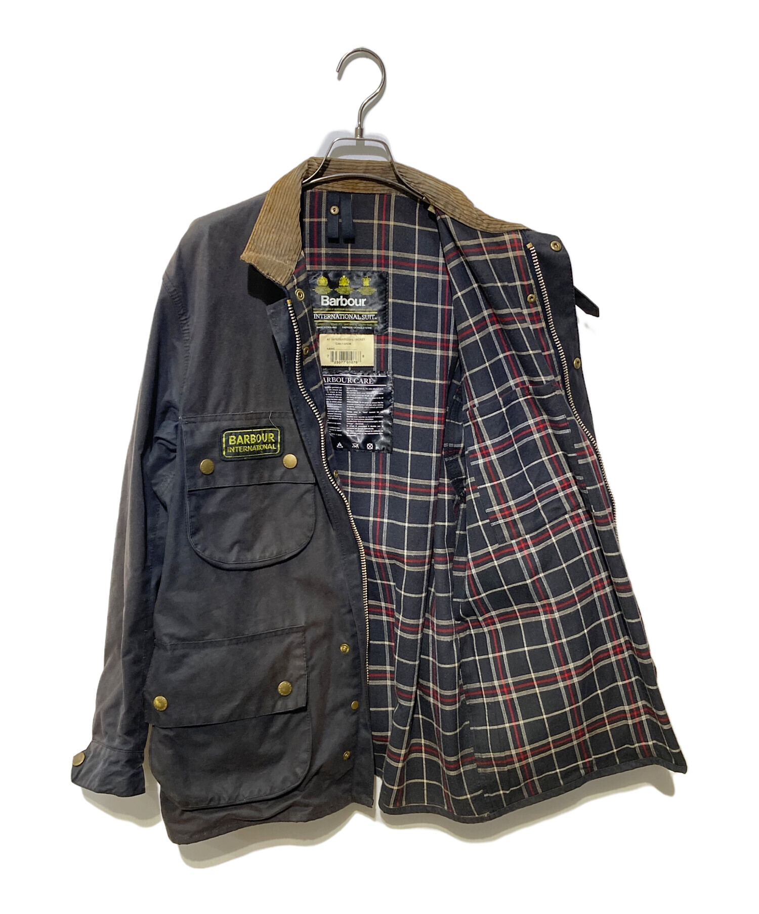 Barbour International XLオイル抜き済み 中古・古着通販】Barbour (バブアー) INTERNATIONAL SUIT オイルド