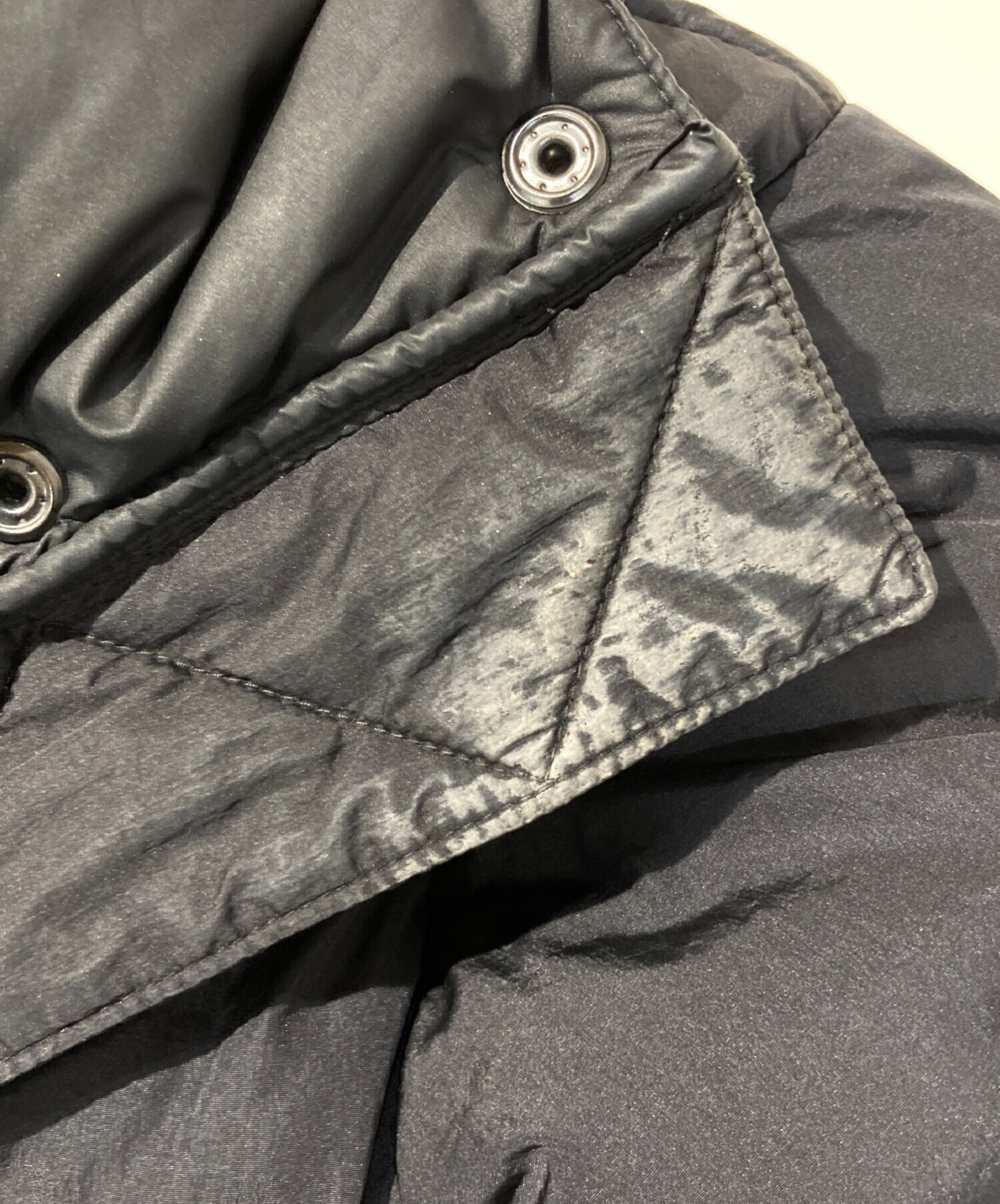 中古・古着通販】adidas (アディダス) DOWN PUFFER JACKET ブラック