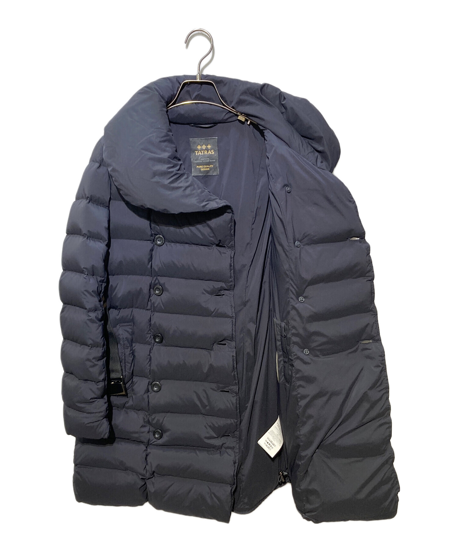 中古・古着通販】TATRAS (タトラス) AGOGNA ダウンコート ブラック