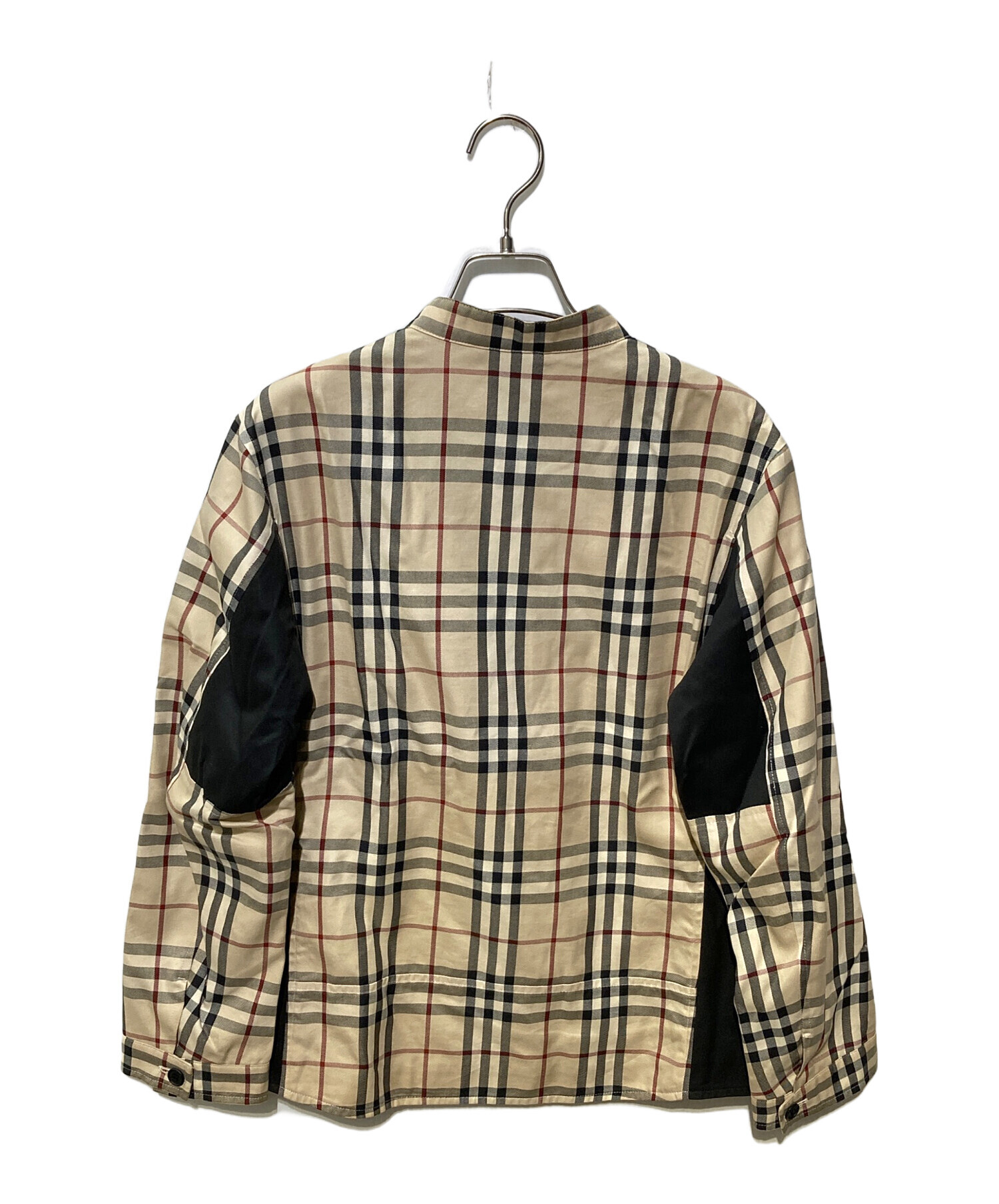 希少◎BURBERRY BLACK LABEL シングルライダース M 白 中古・古着通販】BURBERRY BLACK LABEL (バーバリーブラックレーベル