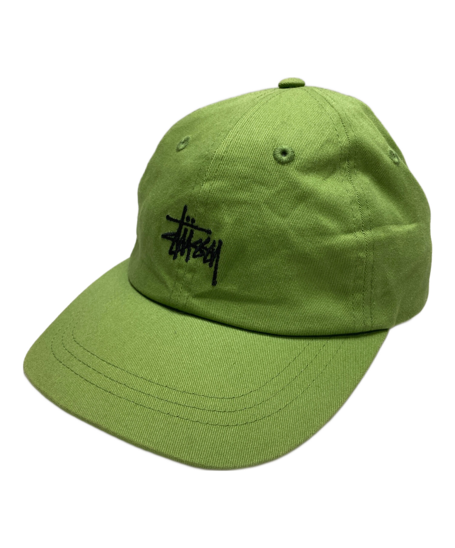 中古・古着通販】stussy (ステューシー) Stock Low Pro Cap 黄緑