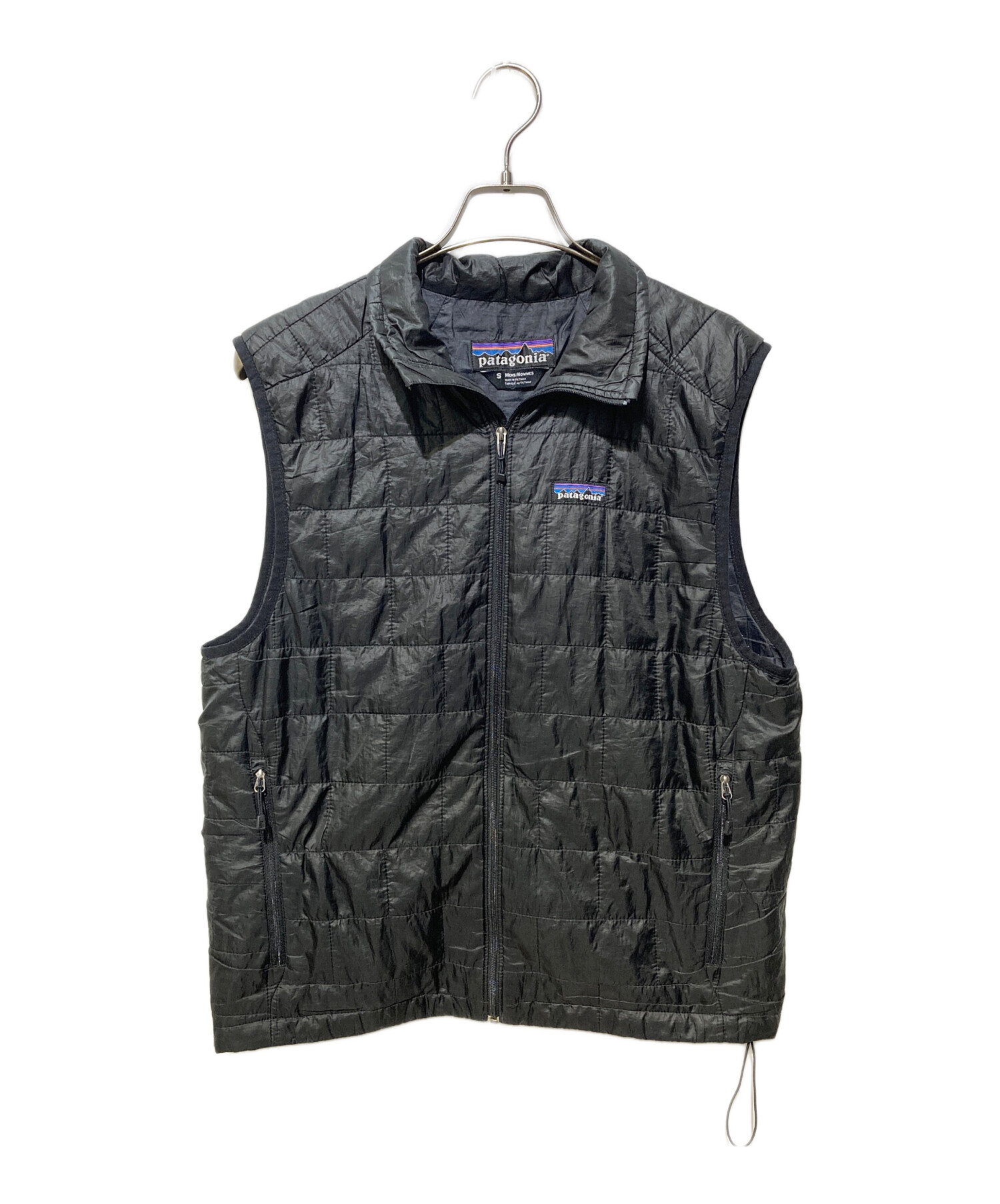 パタゴニア　ナノパフベスト25年モデルタグあり 中古・古着通販】Patagonia (パタゴニア) ナノパフベスト ブラック