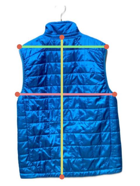 中古・古着通販】Patagonia (パタゴニア) ナノパフベスト ブルー