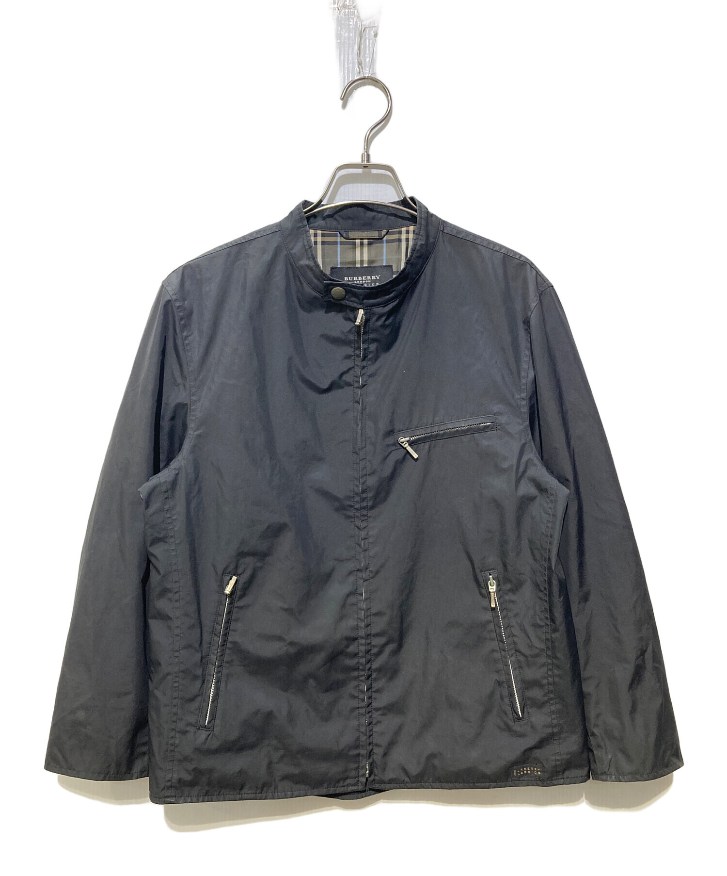 user_fdedc5b2様美品✨バーバリ－　黒ジャケット　ノバチェック160 中古・古着通販】BURBERRY CLASSICS (バーバリークラシックス) ノバ