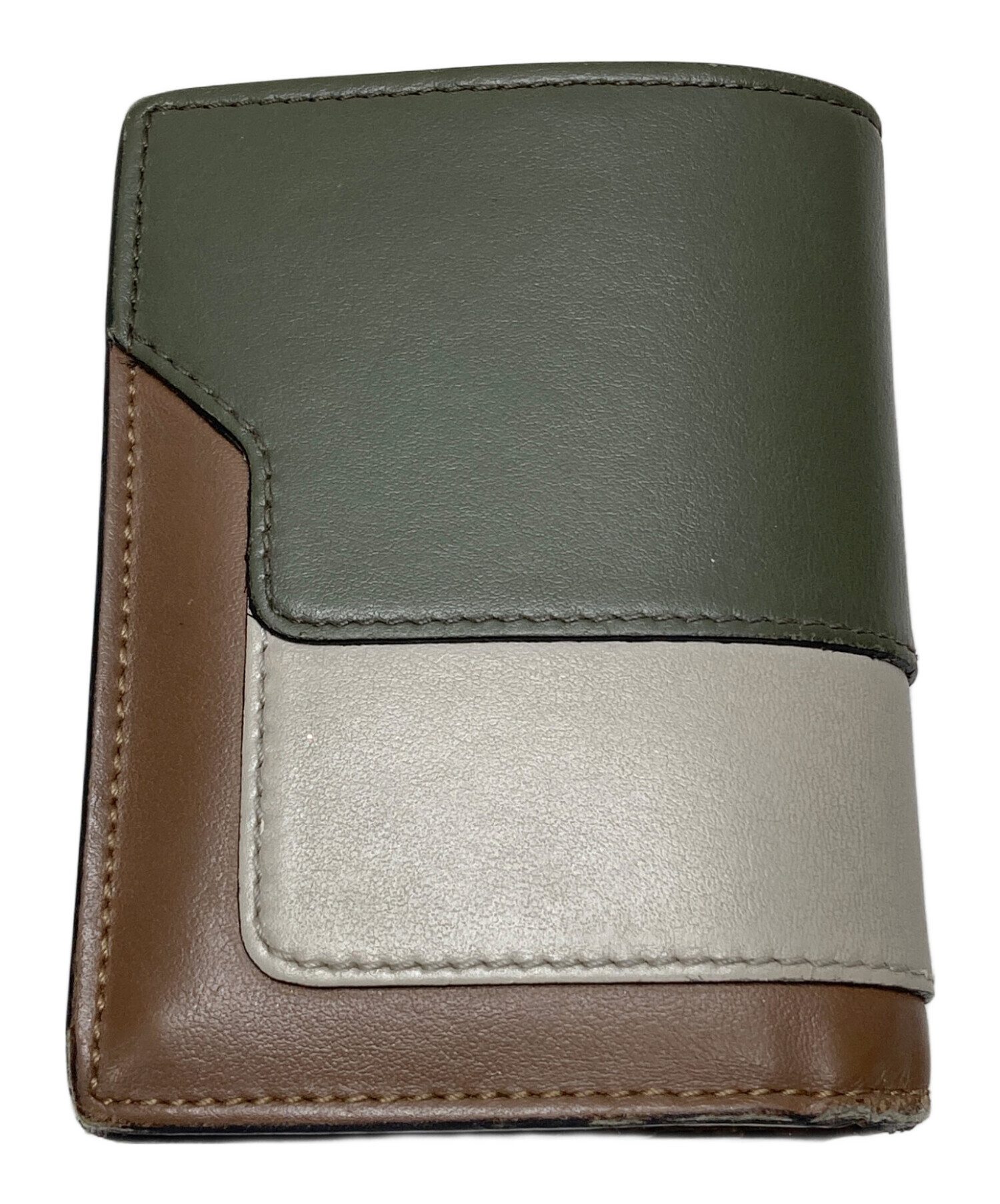 中古・古着通販】MARNI (マルニ) サフィアーノレザー2つ折り財布