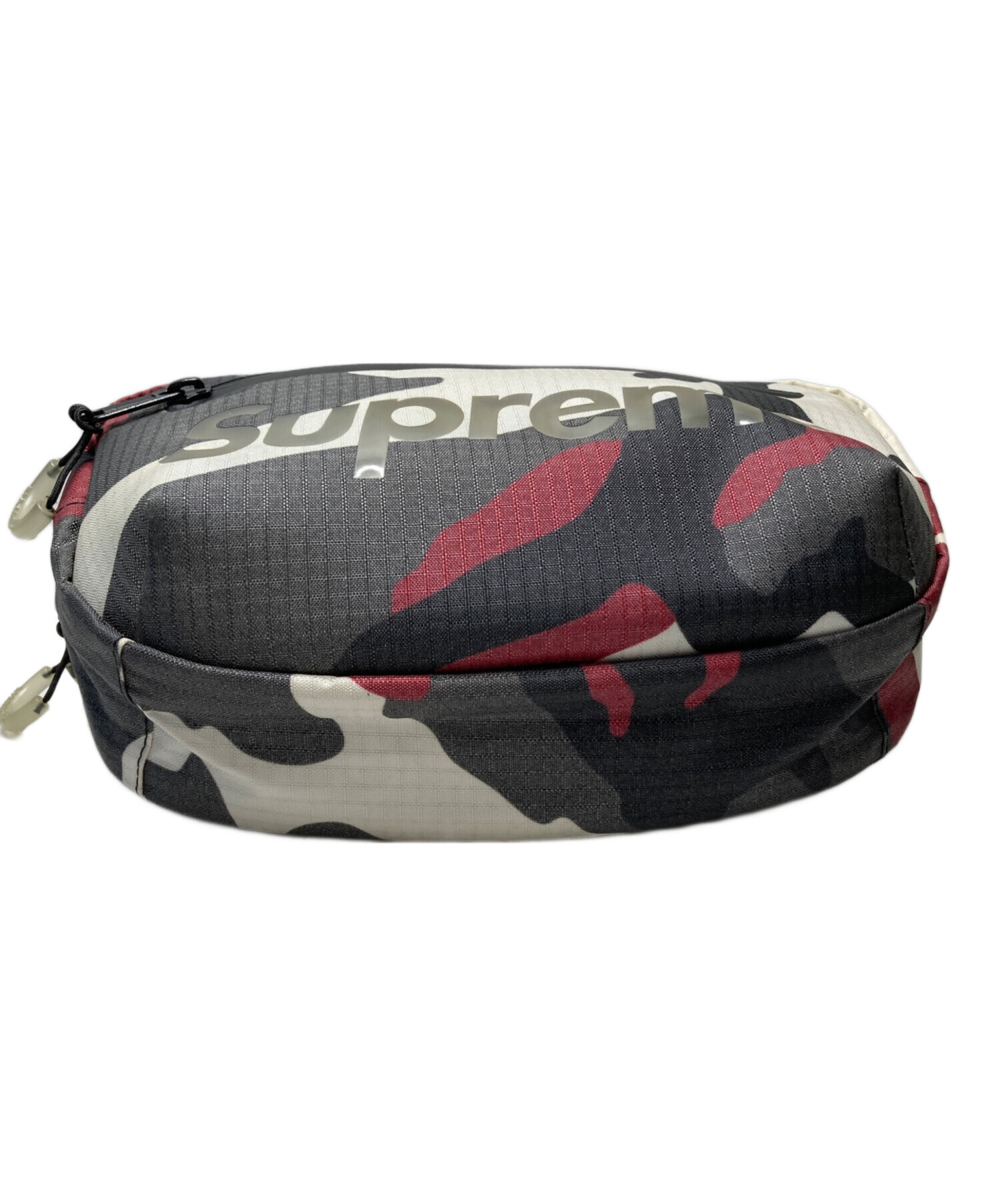 レア Supreme ウエストバッグ レッドカモ 21ss Red Camo 中古・古着通販】Supreme (シュプリーム) Waist Bagレッドカモ柄