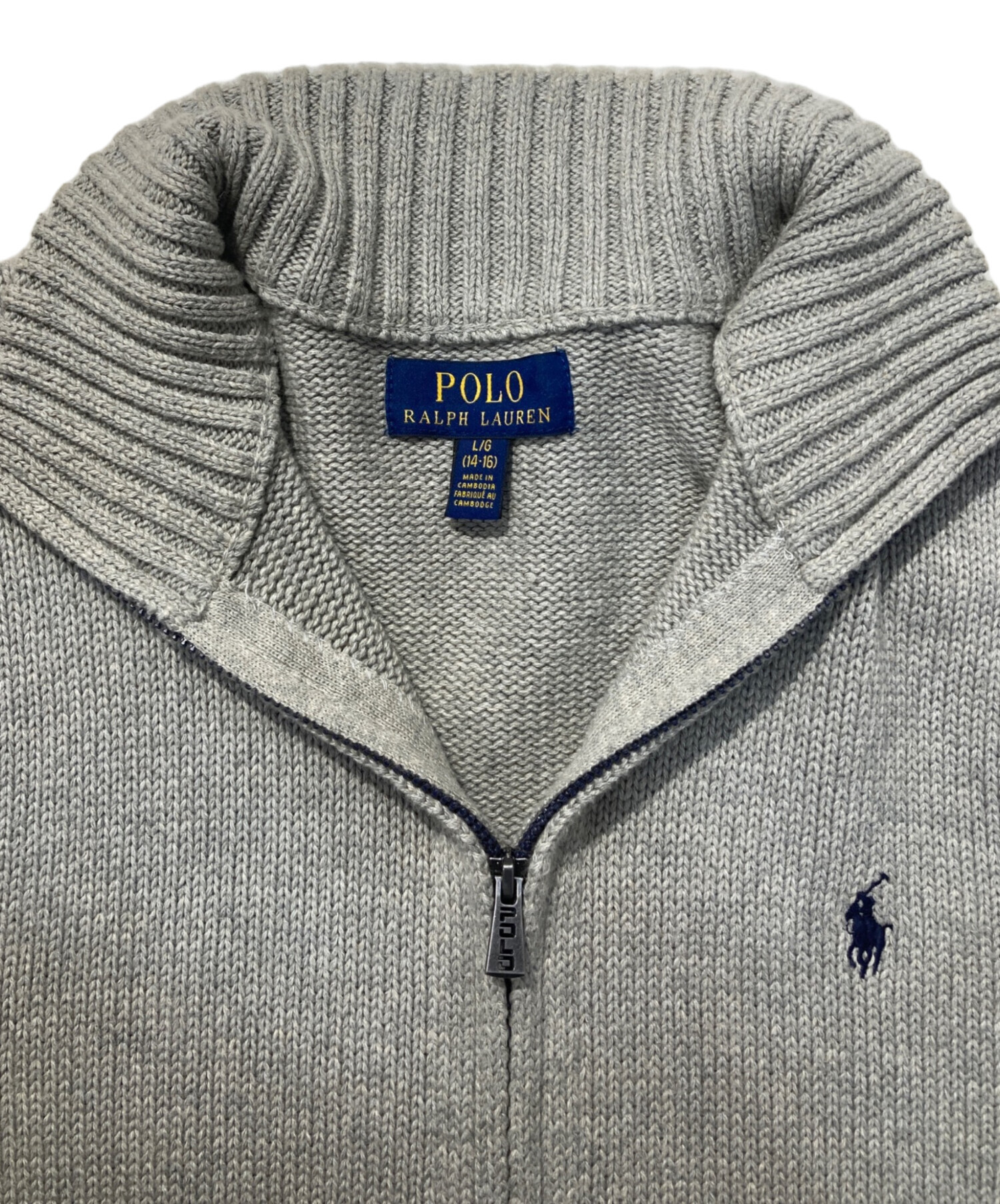 中古・古着通販】POLO RALPH LAUREN (ポロ・ラルフローレン) ジップ