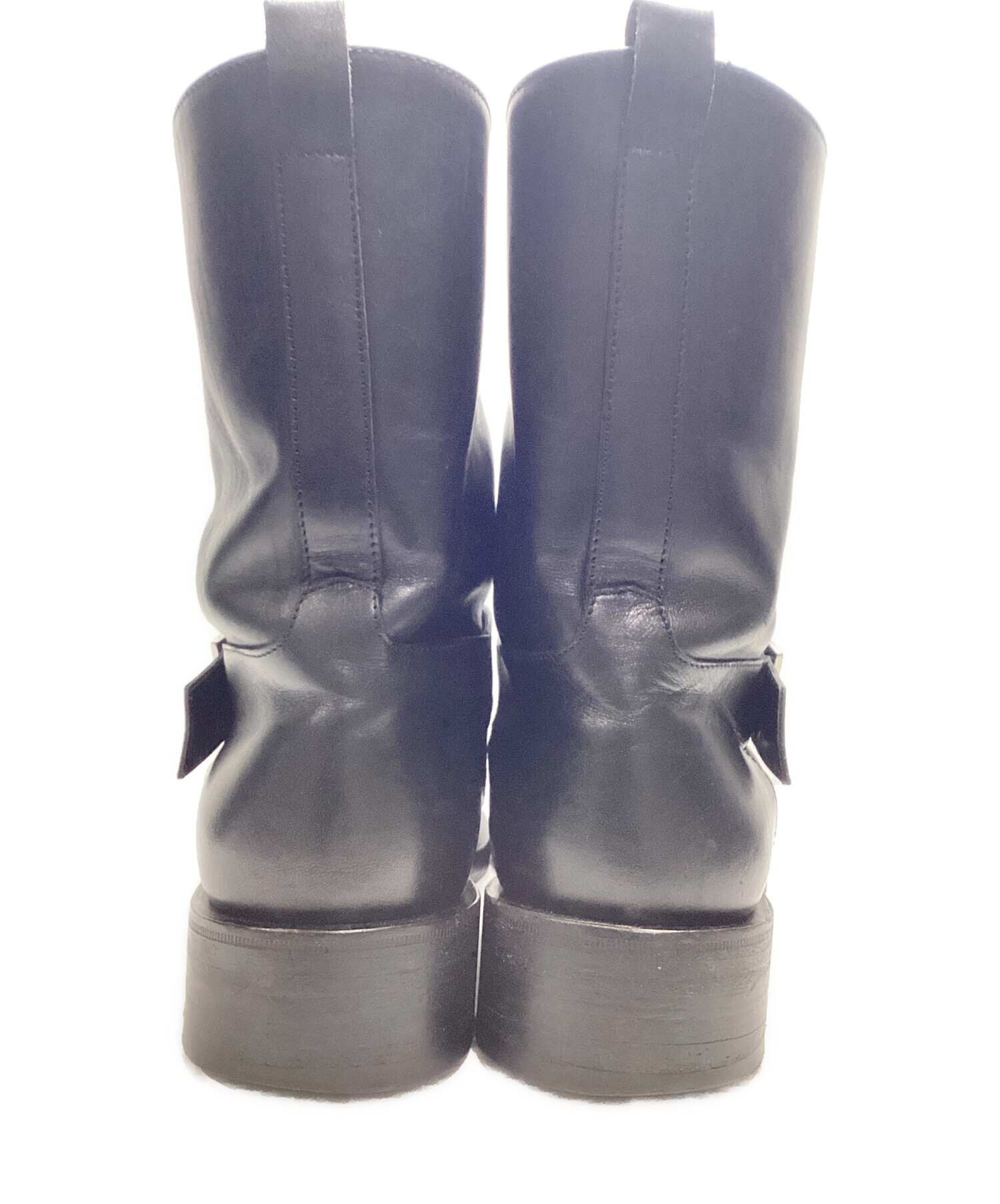 中古・古着通販】GUCCI (グッチ) エンジニアブーツ ブラック サイズ:41