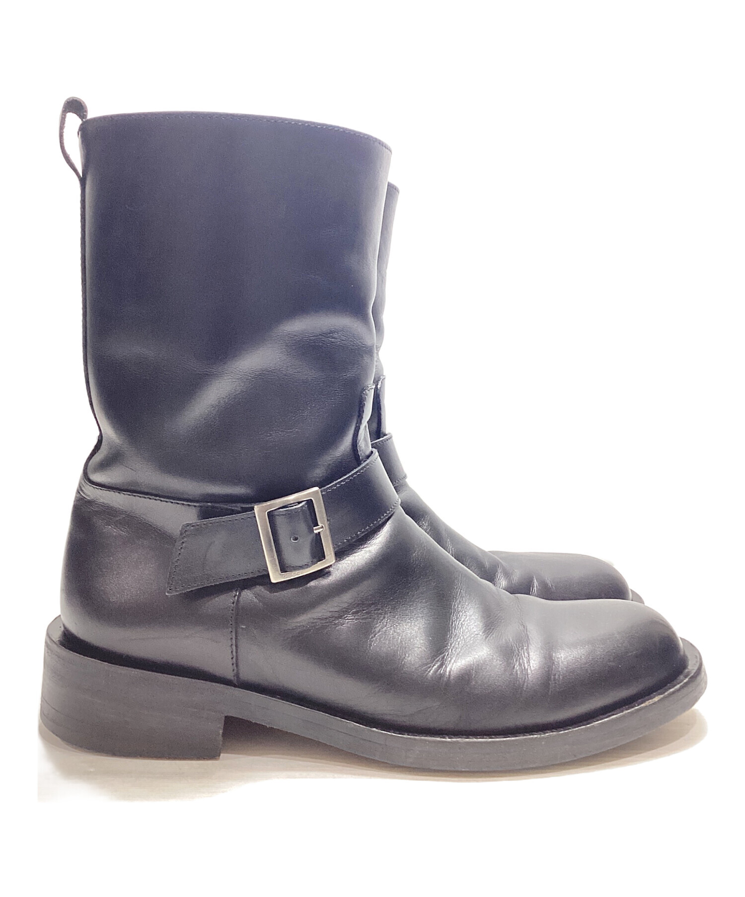 中古・古着通販】GUCCI (グッチ) エンジニアブーツ ブラック サイズ:41