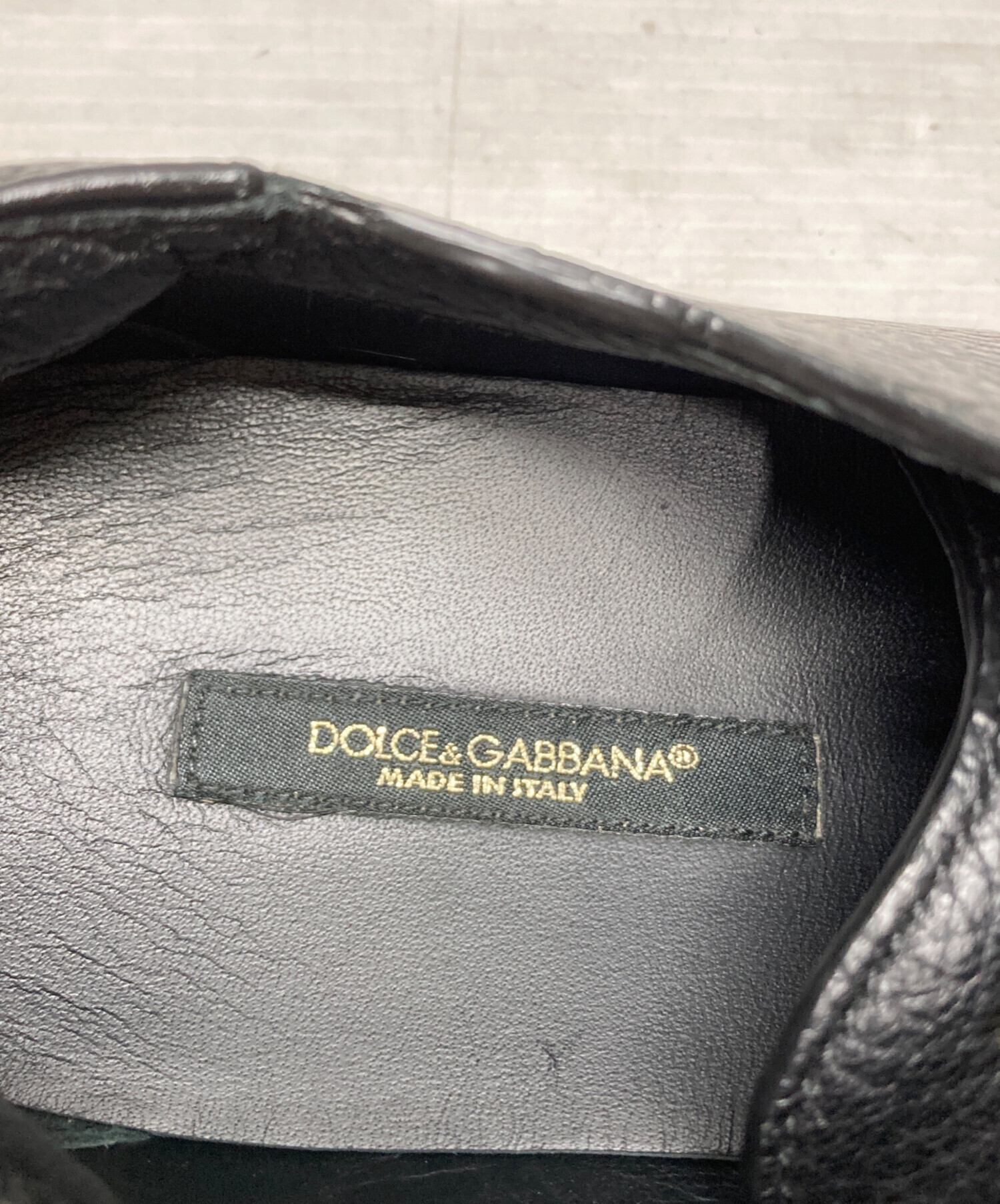 中古・古着通販】DOLCE & GABBANA (ドルチェ＆ガッバーナ) レザー