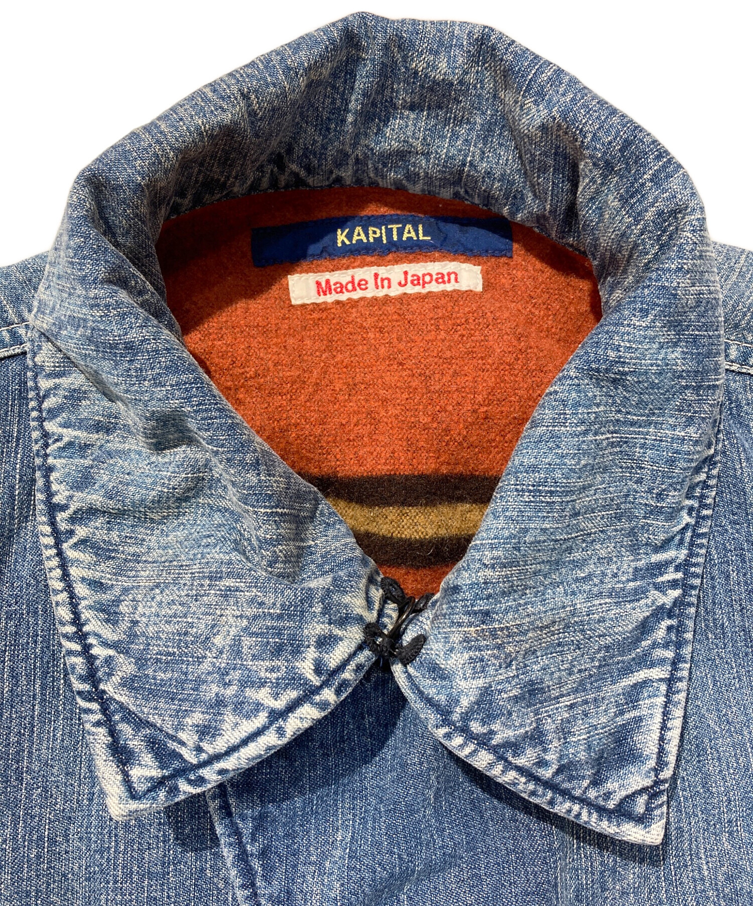 中古・古着通販】KAPITAL (キャピタル) 裏地ブランケットデニム