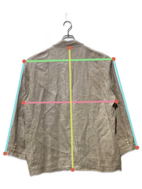 中古・古着通販】PAPAS (パパス) リネンカバーオール ベージュ サイズ