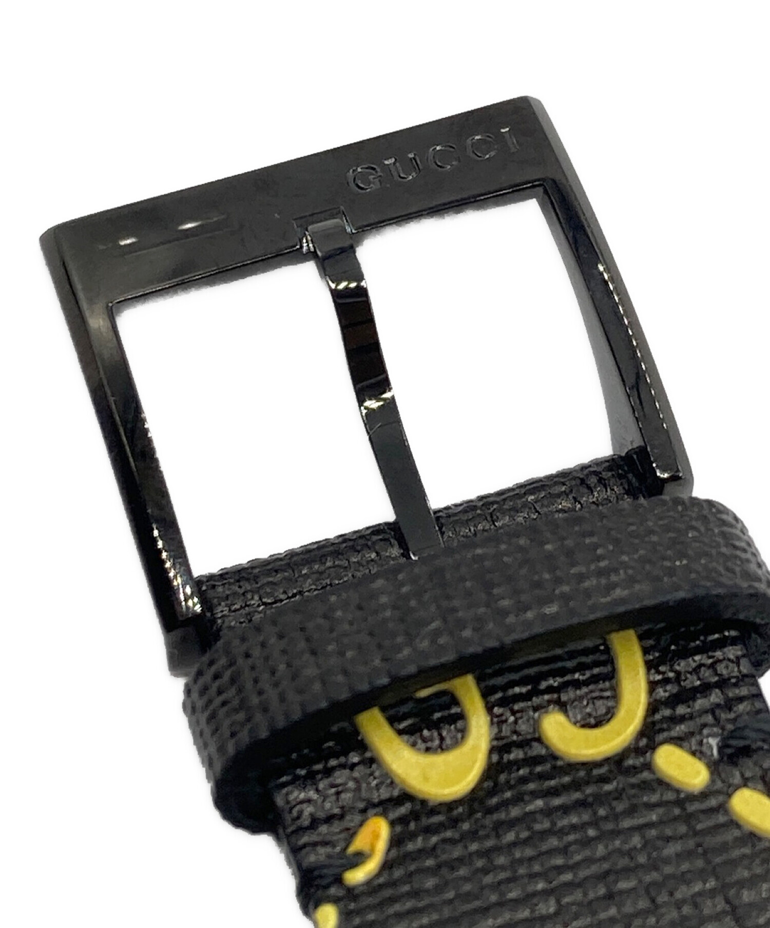 ⭐【超美品】GUCCIグッチ３ATM9040.Mブラックフェイス腕時計(稼働品) ⭐【超美品】GUCCIグッチ3ATM9040.Mブラックフェイス腕時計