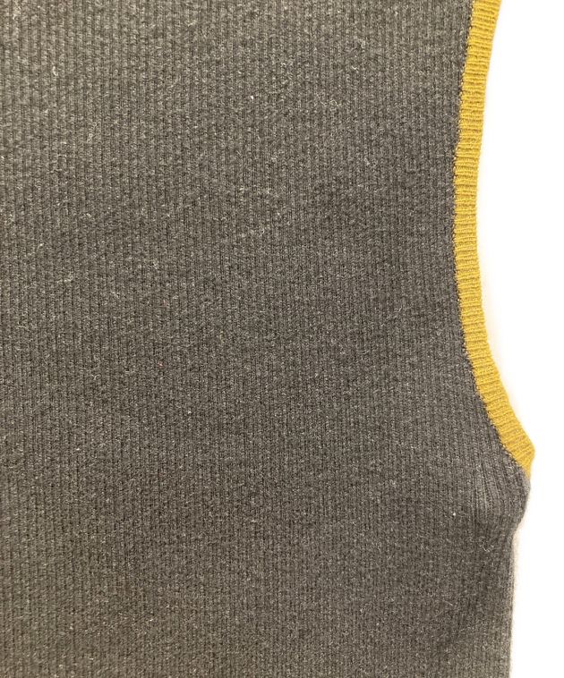 中古・古着通販】CABaN (キャバン) コットンカシミヤ バイカラーリブ