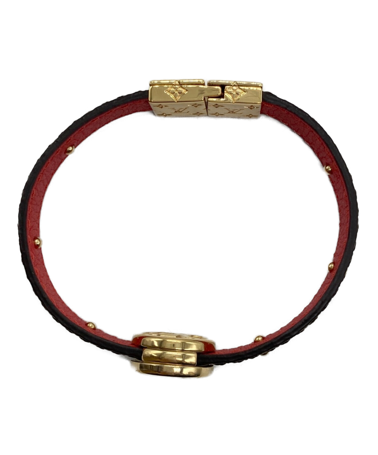 LOUIS VUITTON ブレスレット・LV サークル リバーシブル新品未使用 LOUIS VUITTON - 美品✨Louis Vuitton ブレスレット・LV サークル