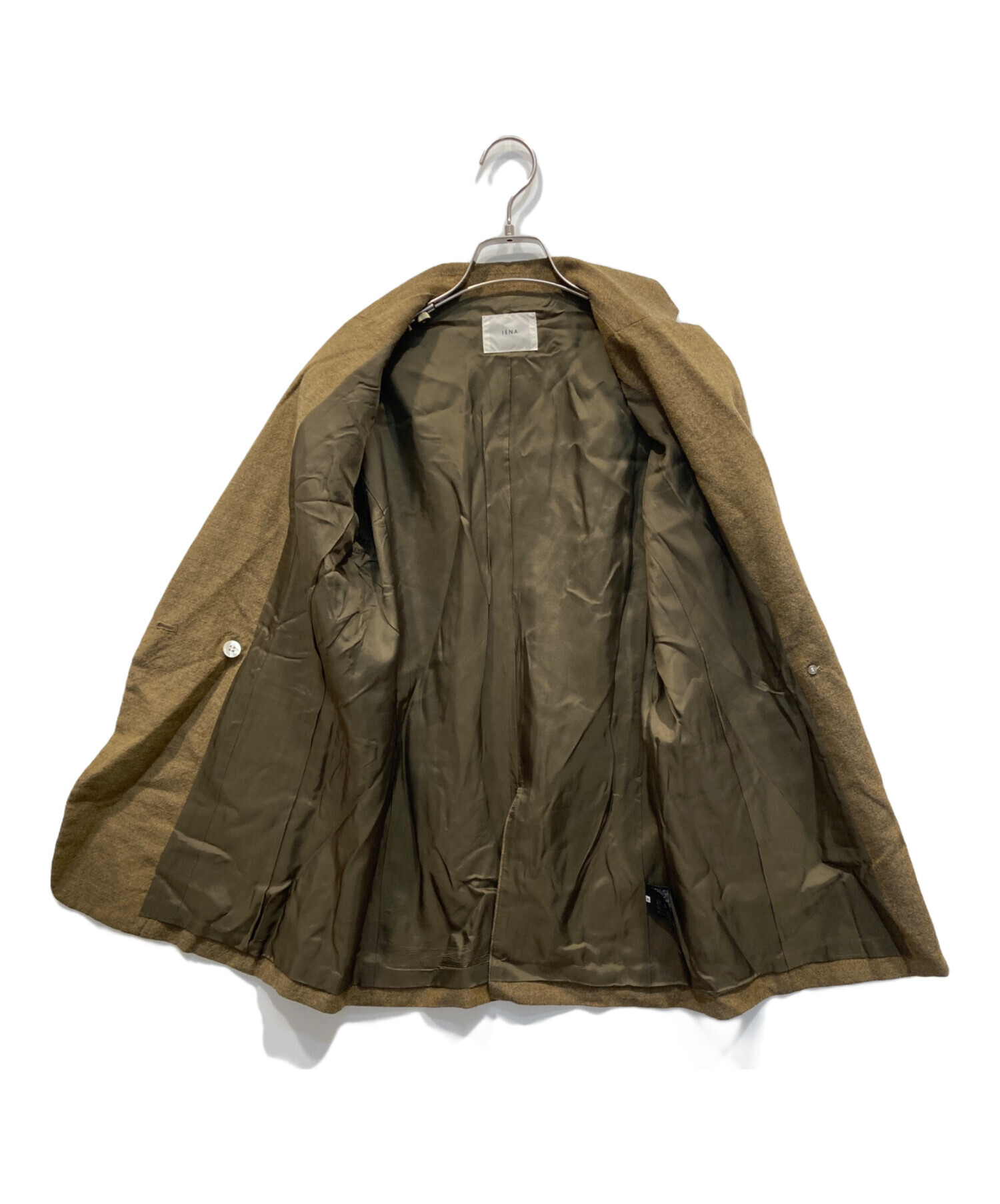 イエナ リネンジャケット ウォッシャブル ソフトリネン2Bジャケット（テーラード