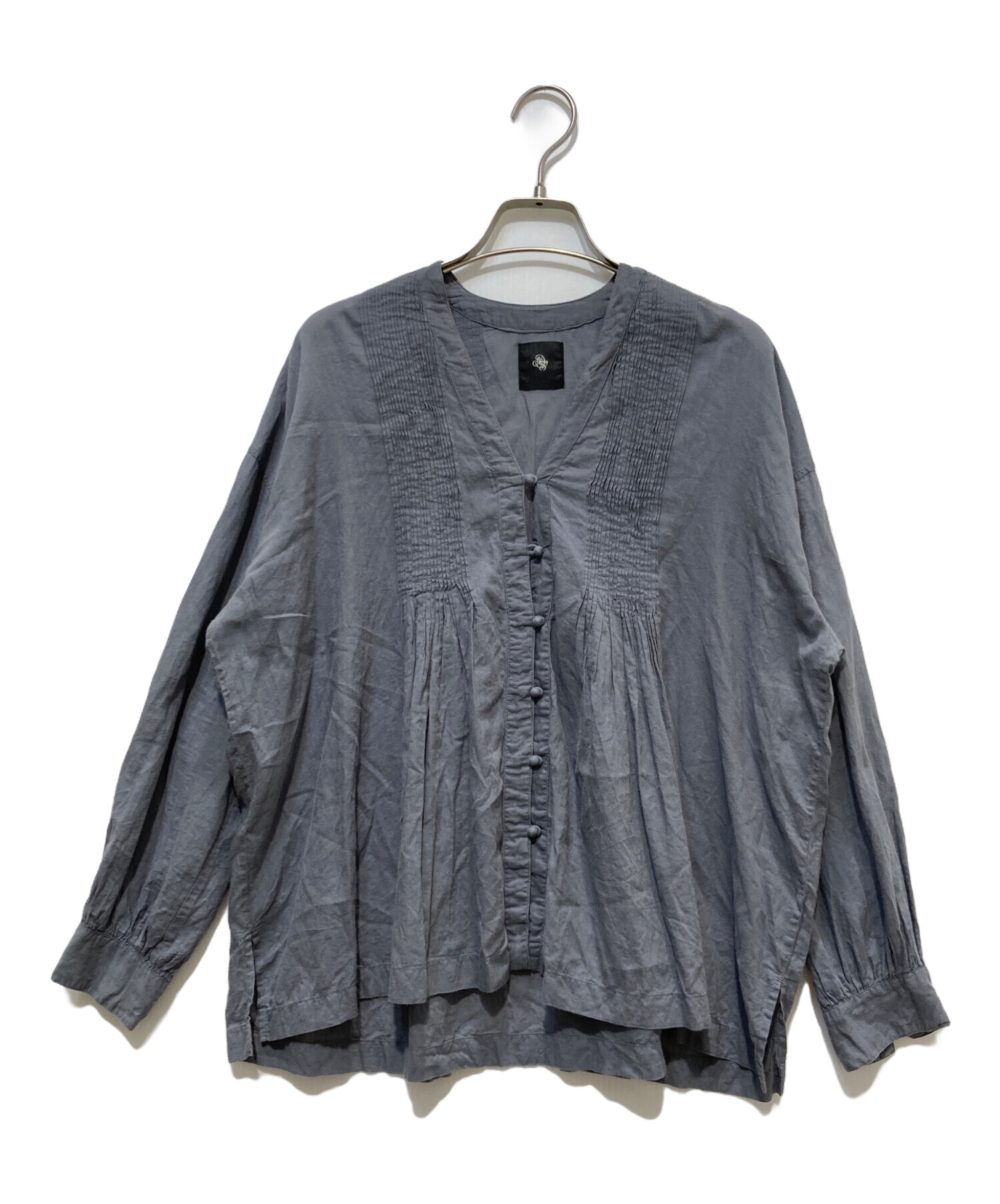 美穂】maison de soil (メゾンドソイル)ピンタックブラウス maison de