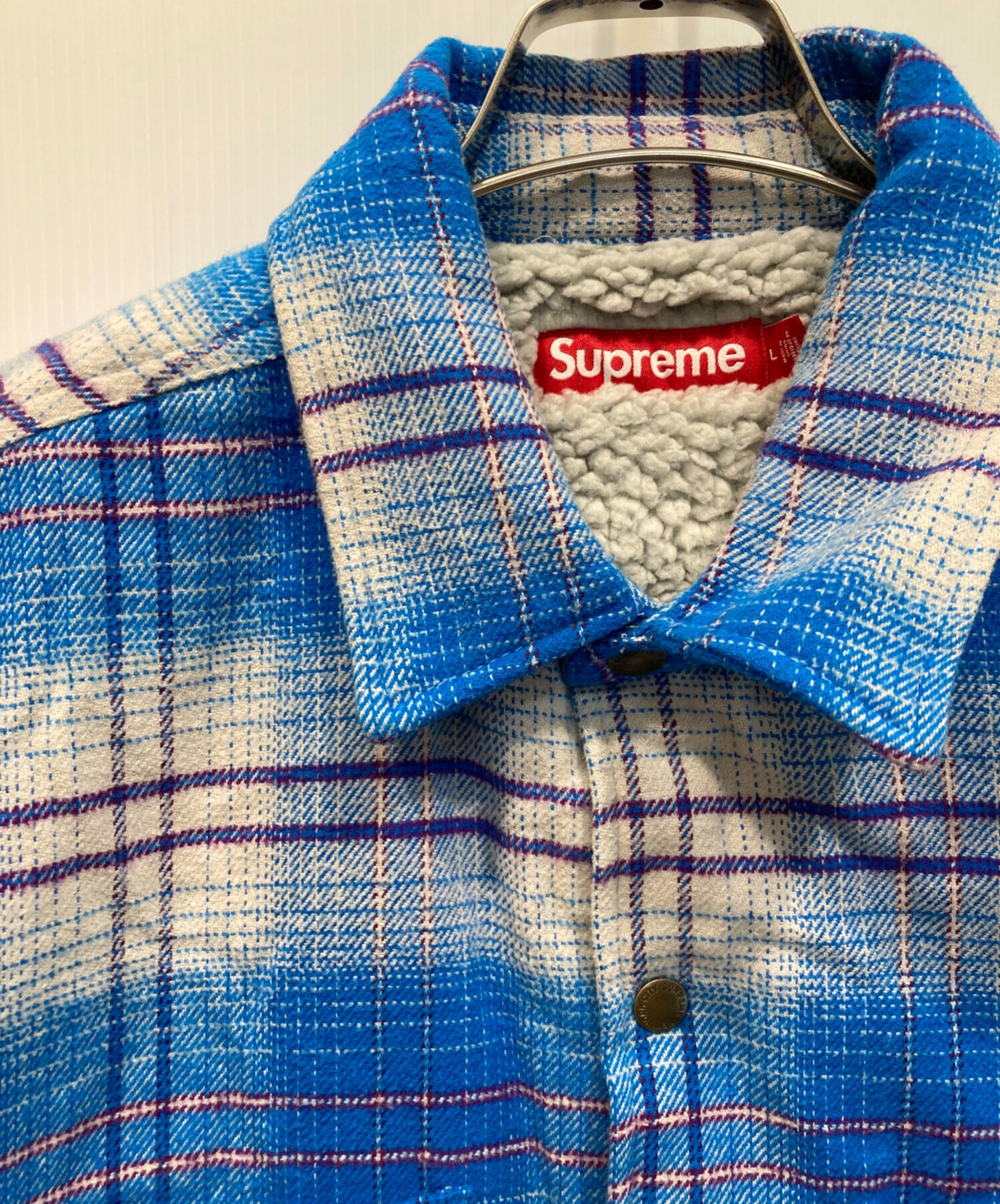 中古・古着通販】Supreme (シュプリーム) Lined Flannel Snap Shirt