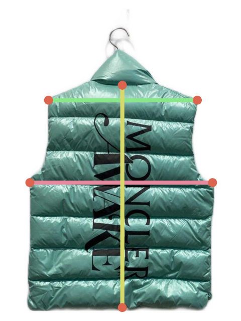 希少 新品MONCLER モンクレール x AWAKEアウェイク ダウン ベスト Moncler ( モンクレール ) × Awake ( アウェイク ) コラボ ジーニアス