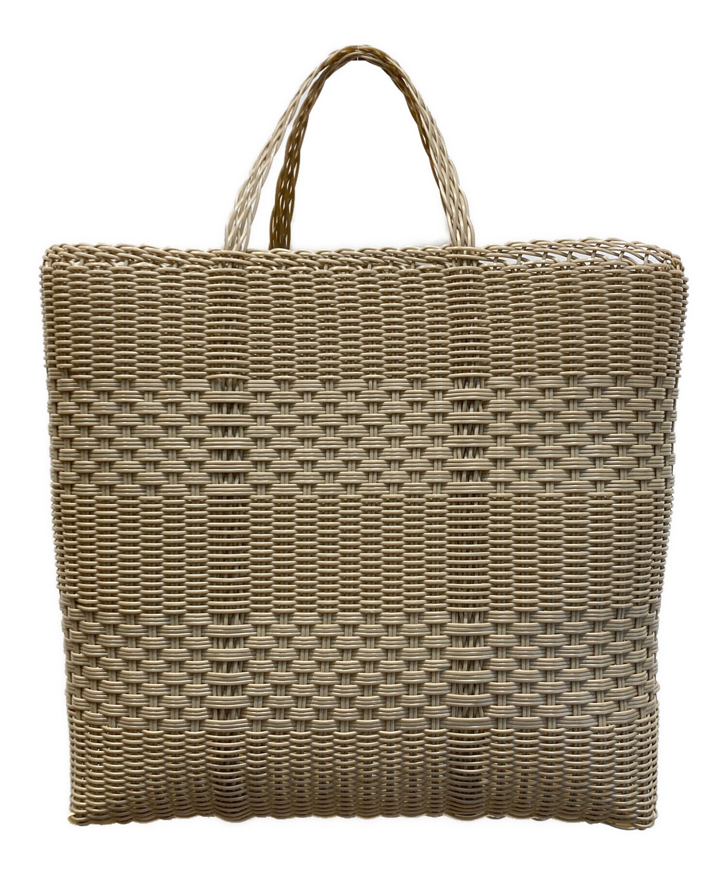 中古・古着通販】PALOROSA (パロローサ) カゴバッグ ベージュ  