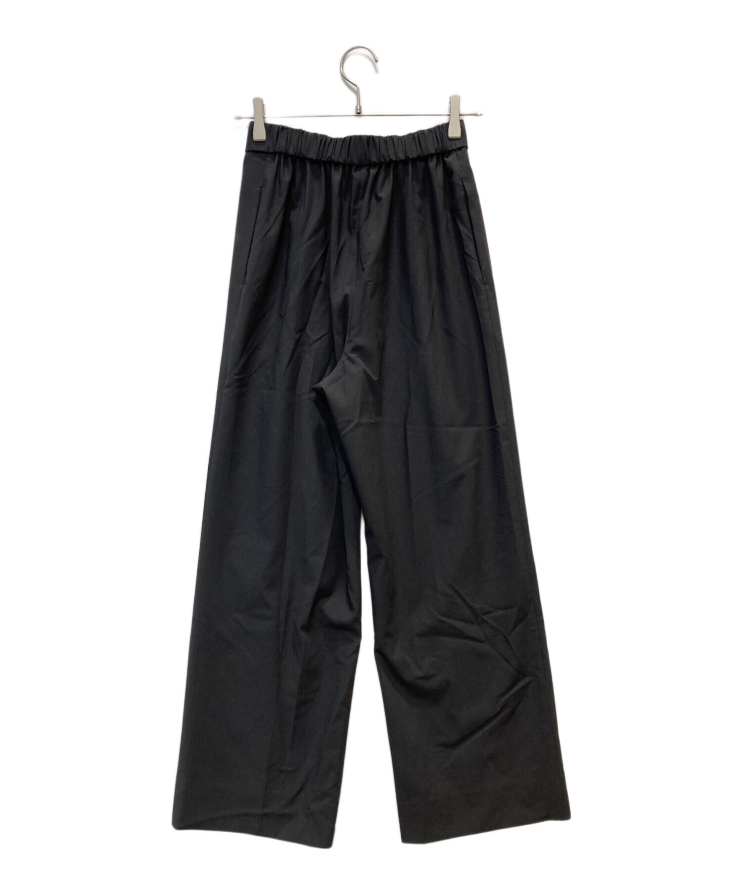 中古・古着通販】yori (ヨリ) ノンアイロンワイドパンツ