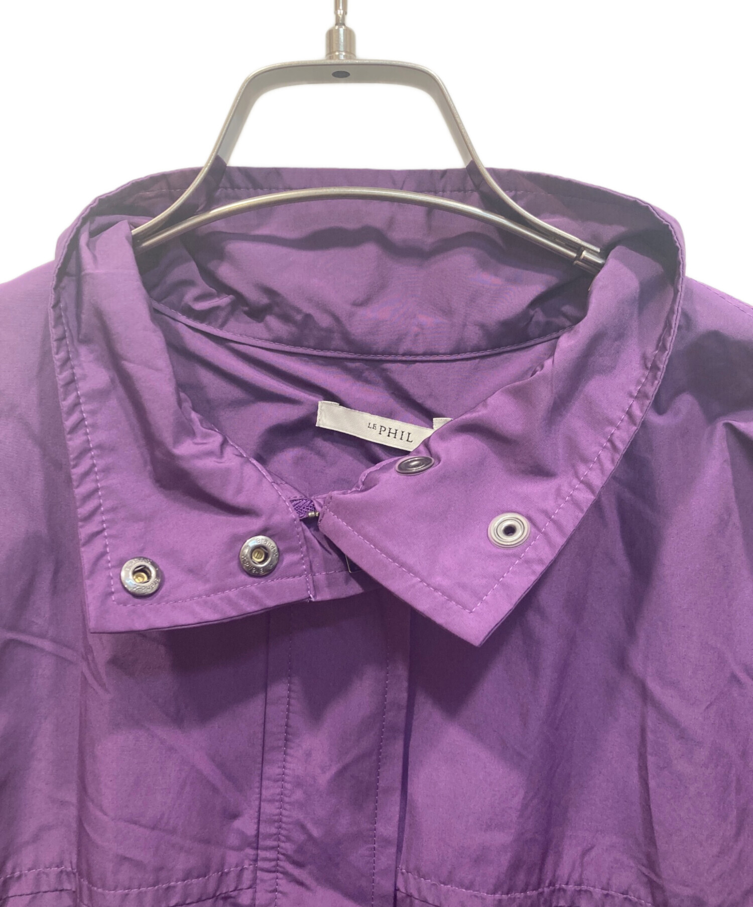 中古・古着通販】LE PHIL (ル フィル) オータフタワンピース パープル