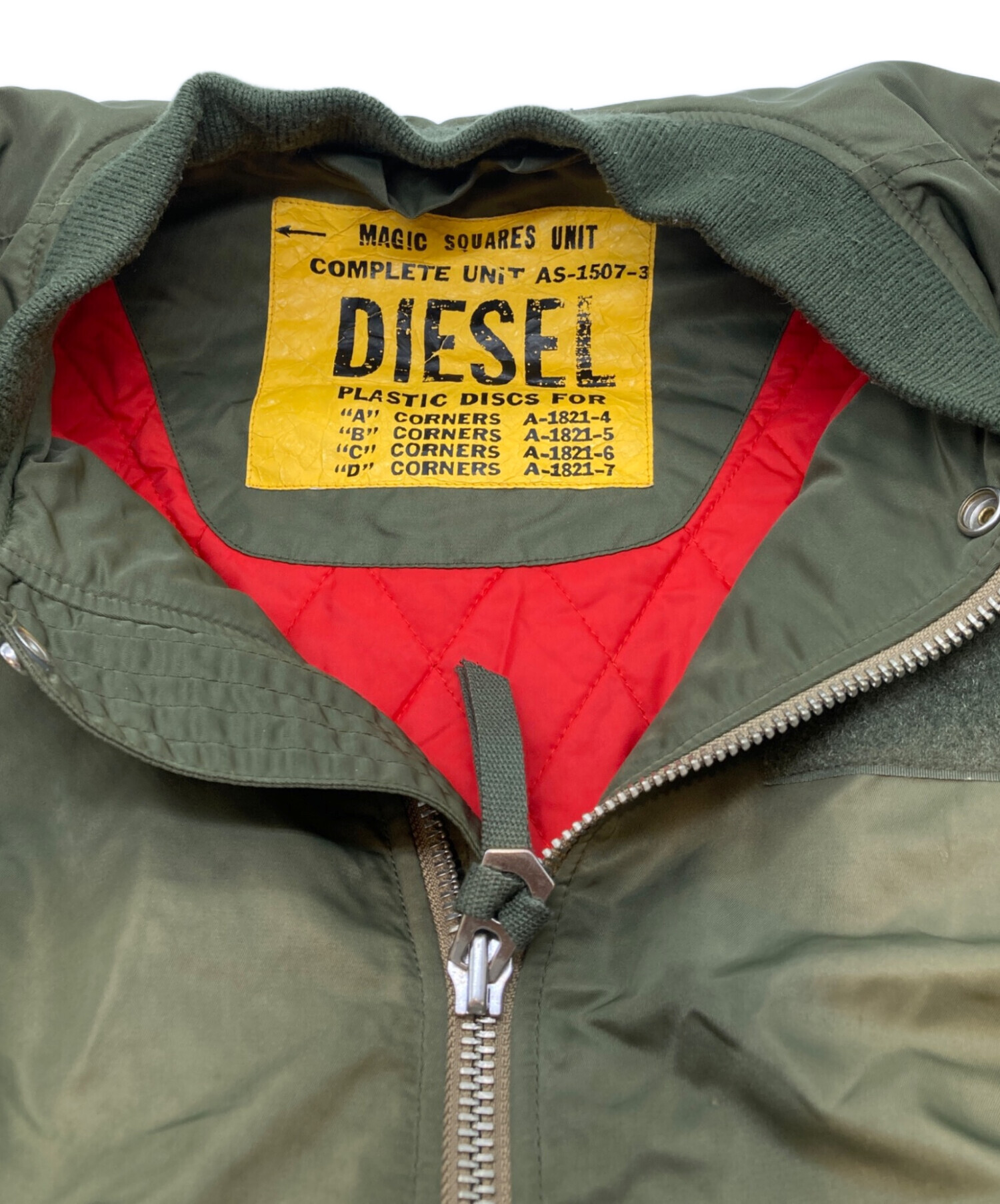 DIESEL MA-1ジャケット D-RR/55-IT.HQ-978 DIESEL(ディーゼル) MA-1 J