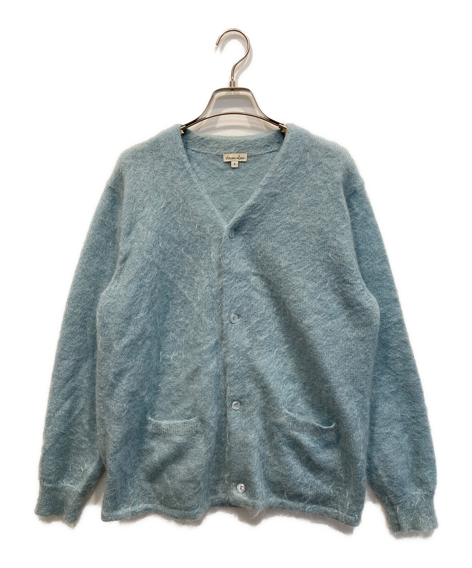 steven alan 水色 カーディガン Steven Alan 薄い水色 カーディガン 長袖