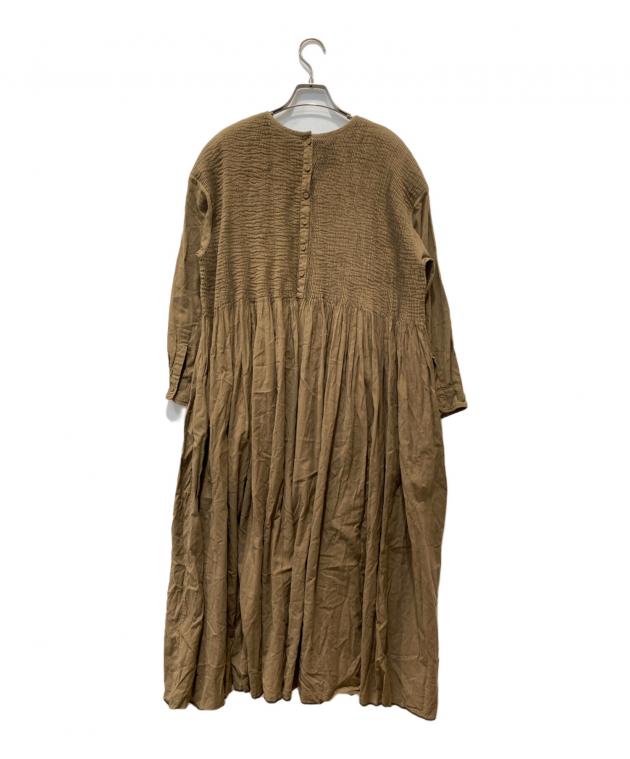 メゾンドソイル　ピンタックロングワンピース　サイズ2 maison de soil｜メゾンドソイル】ピンタックワンピース｜上品な