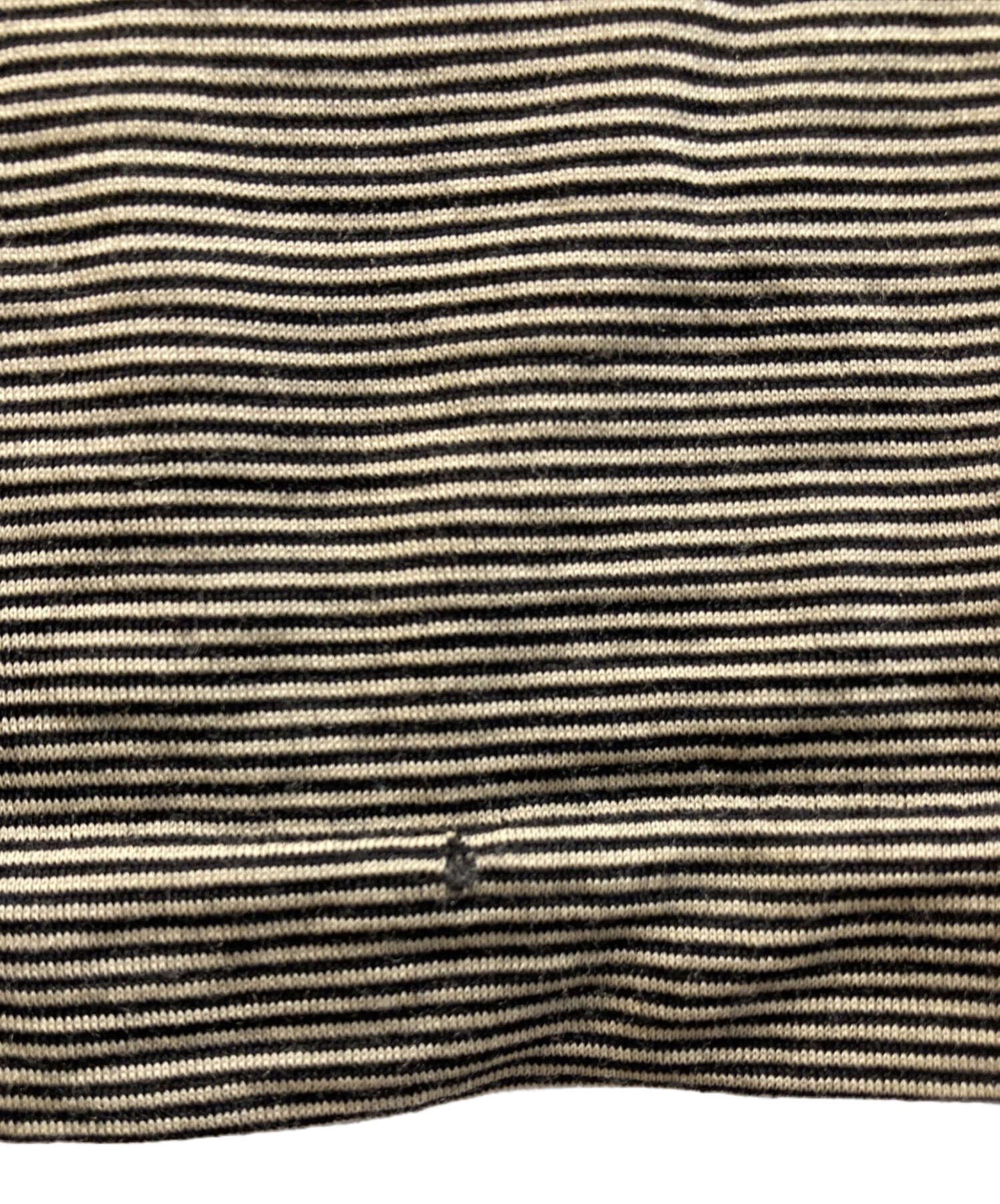 中古・古着通販】COMOLI (コモリ) ウール 天竺 ボーダー Tシャツ 