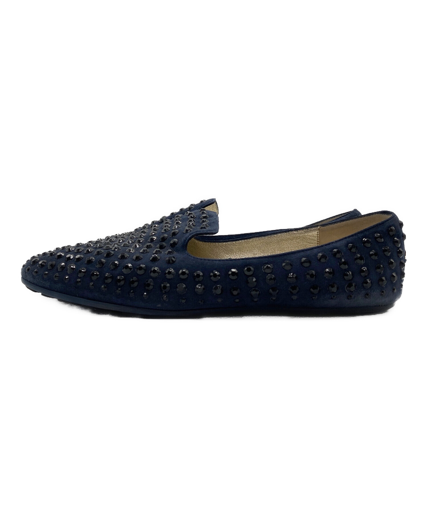 中古・古着通販JIMMY CHOO (ジミーチュウ) スタッズスリッポン