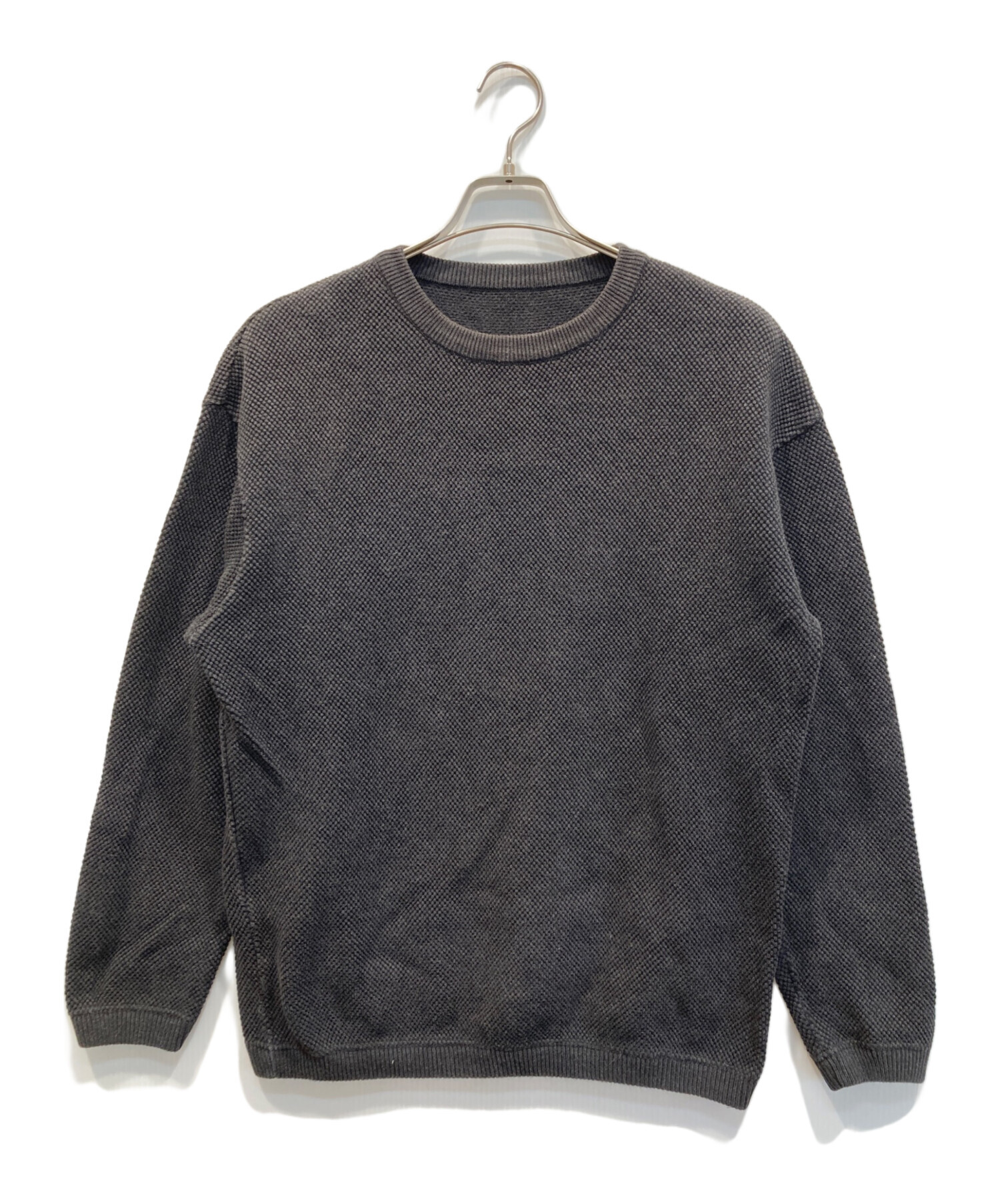 中古・古着通販】crepuscule (クレプスキュール) Moss Stitch LS Knit 