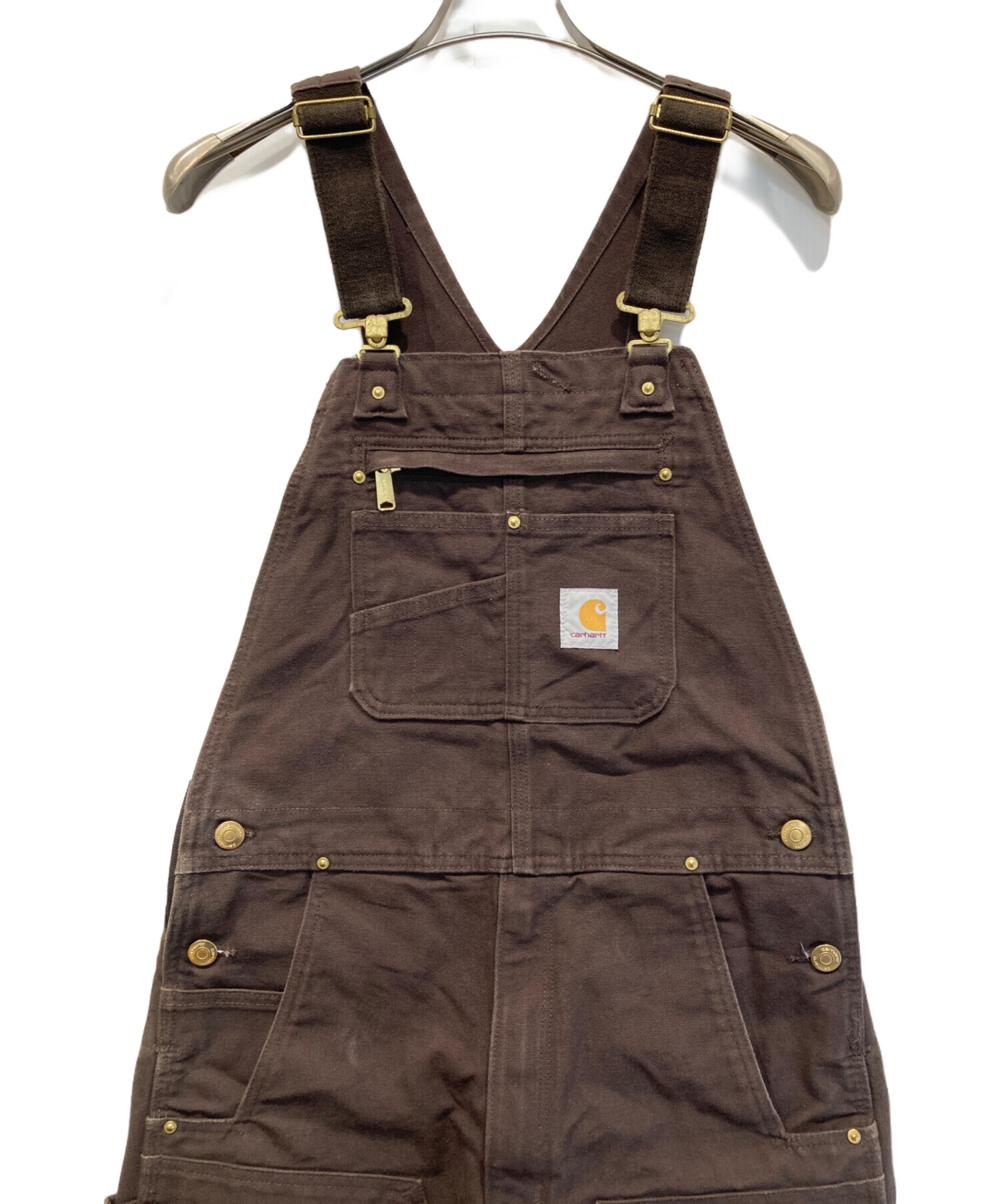 Carhartt ブラウンオーバーオール Carhartt ブラウン オーバーオール