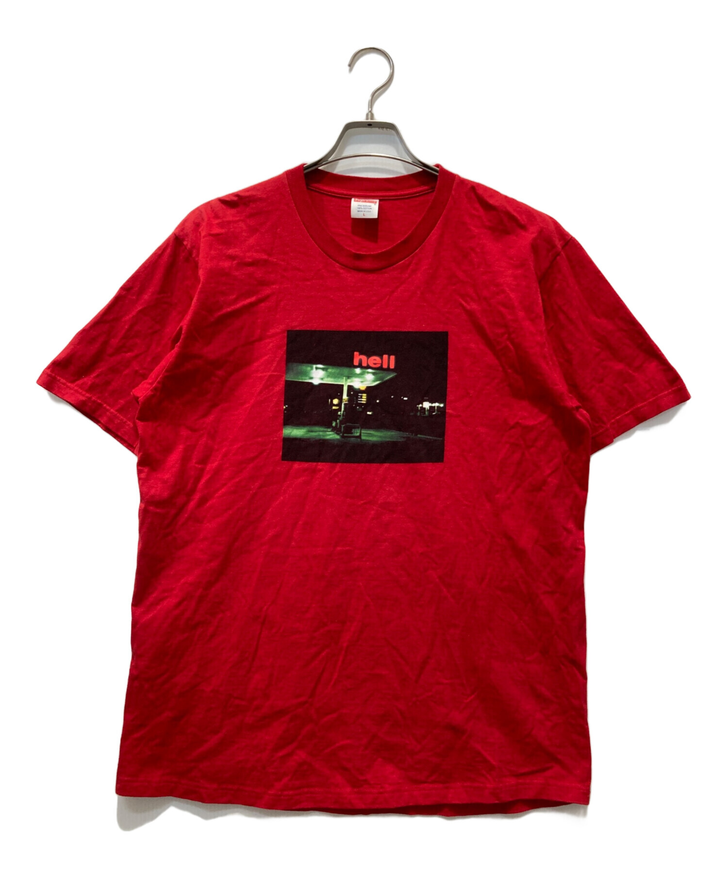中古・古着通販】Supreme (シュプリーム) Hell Tee レッド サイズ:L 