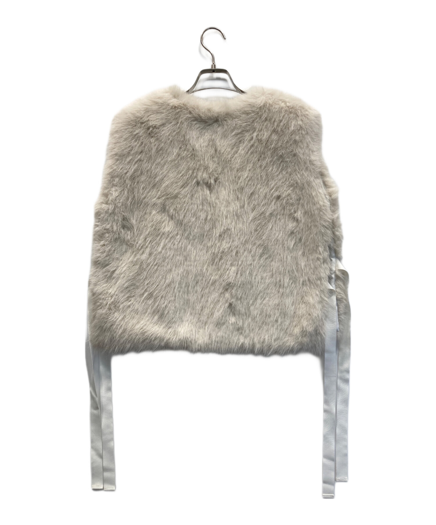 イデアルーチェエコファーリボンベスト ホワイトiDea Luce