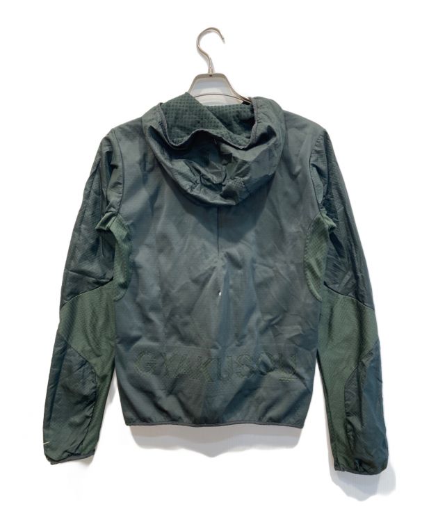Nike GYAKUSOU ナイロンジャケット オリーブ 中古・古着通販】GYAKUSOU (ギャクソウ) NIKE (ナイキ) AS UC