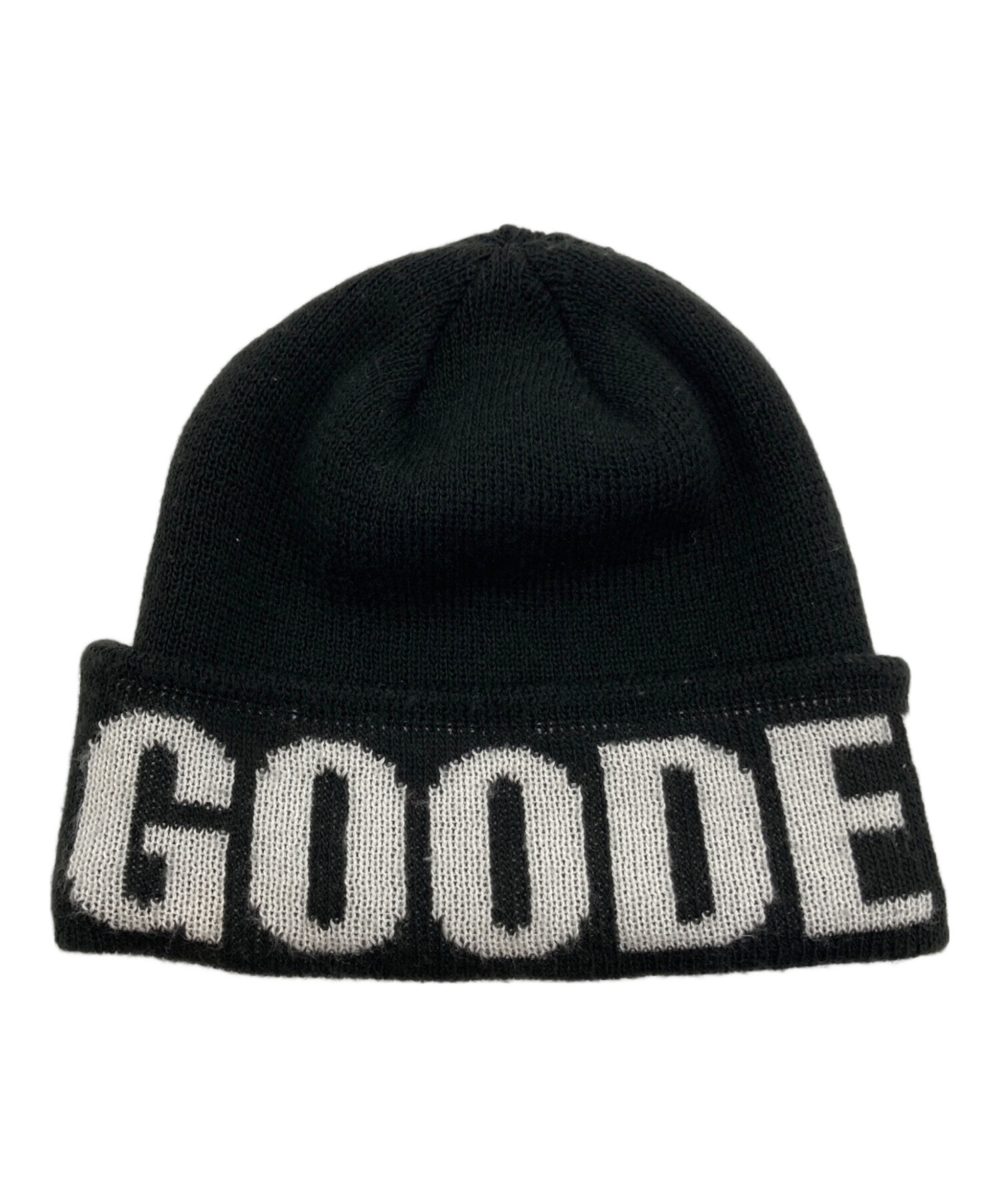 GOODENOUGH 黒 フィッシャーマン　ニットキャップ　グッドイナフ GOODENOUGH 黒 フィッシャーマン ニットキャップ グッドイナフ FINESSE