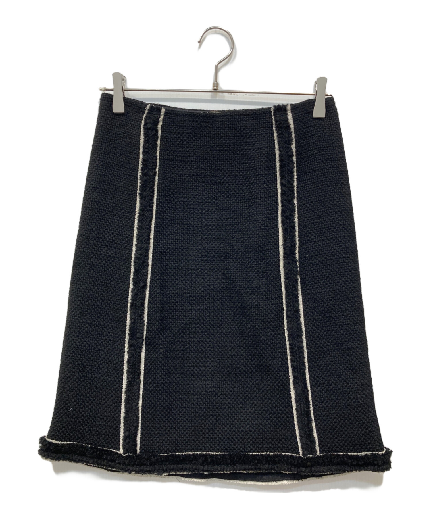 PRADA プラダ ツイード 台形スカート 44サイズ PRADA ツイードスカート