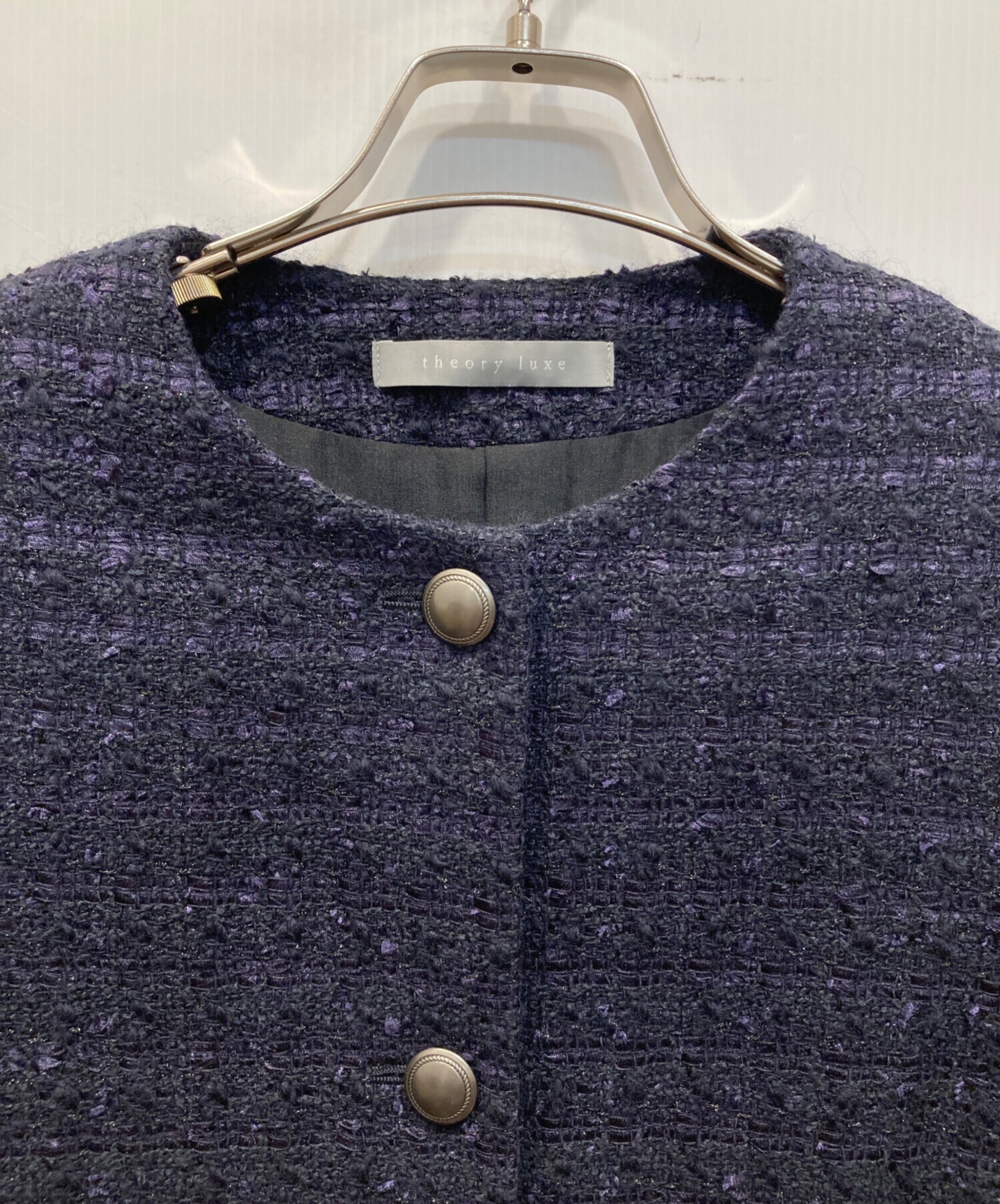 中古・古着通販】theory luxe (セオリーリュクス) ツイードジャケット