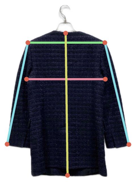 中古・古着通販】theory luxe (セオリーリュクス) ツイードジャケット