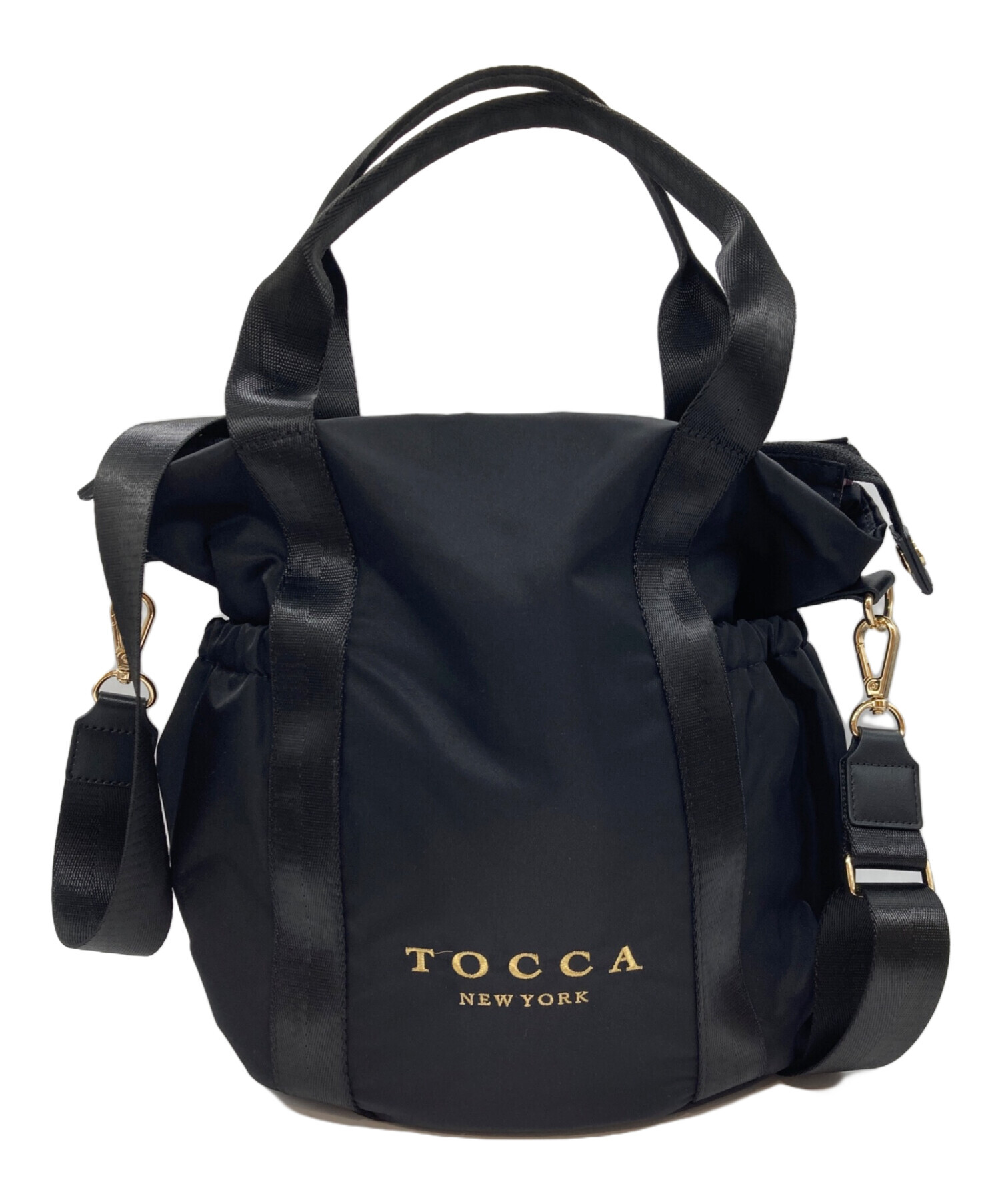 中古・古着通販】TOCCA (トッカ) SANA SIDEPOCKET TOTE ブラック