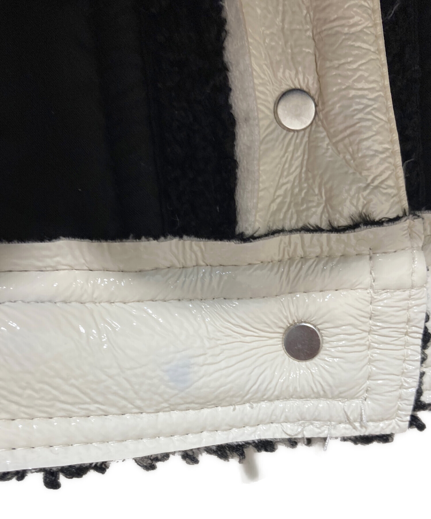 中古・古着通販】DIESEL (ディーゼル) クロップド ジャケット ホワイト
