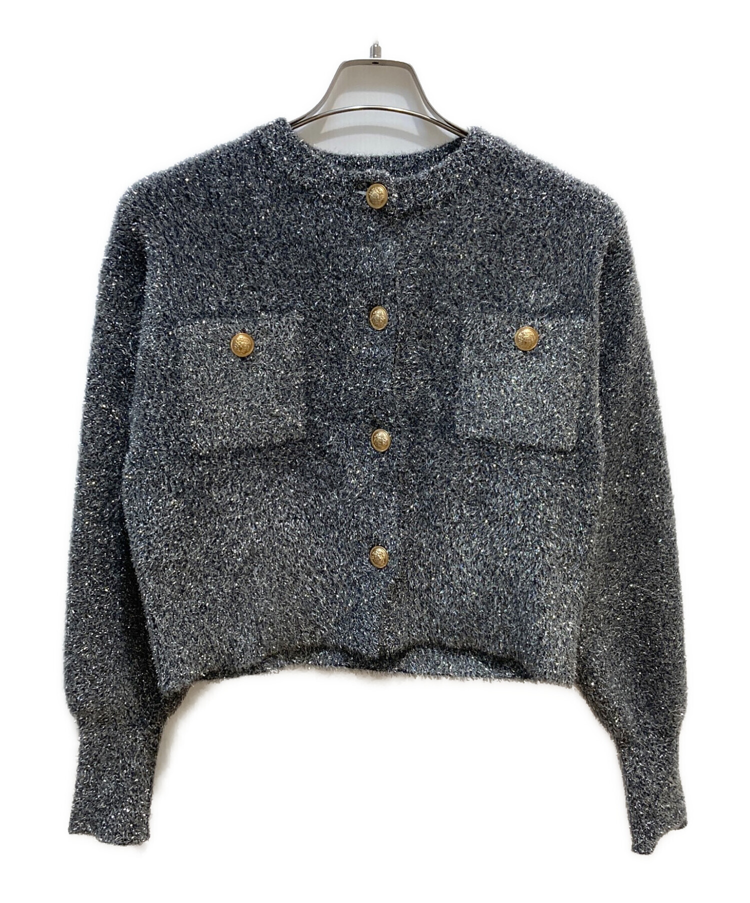 中古・古着通販】Arpege story (アルページュストーリー) ラメニット