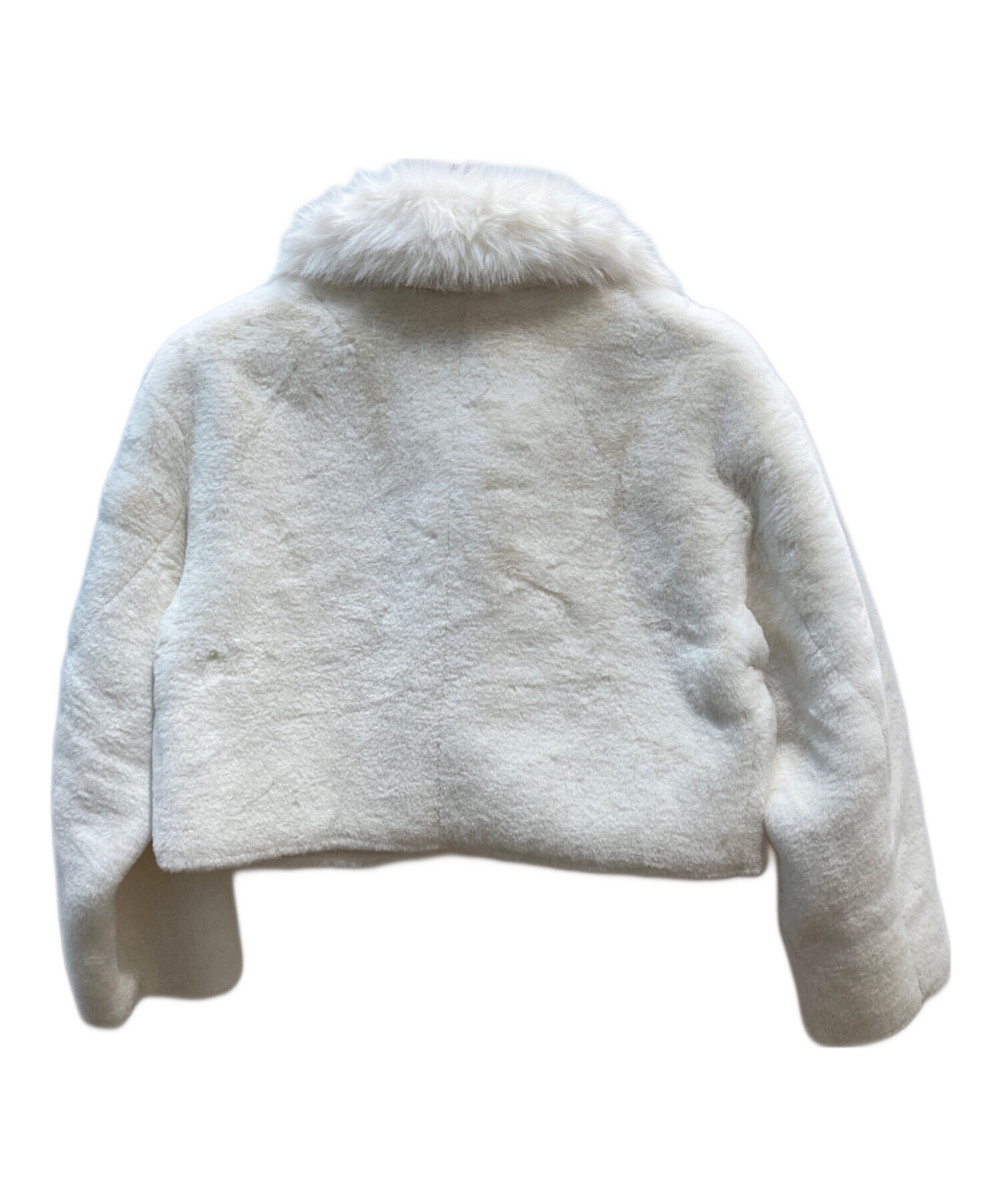 EIMY ISTOIRE スリーブコンビファージャケット White EIMY ISTOIRE