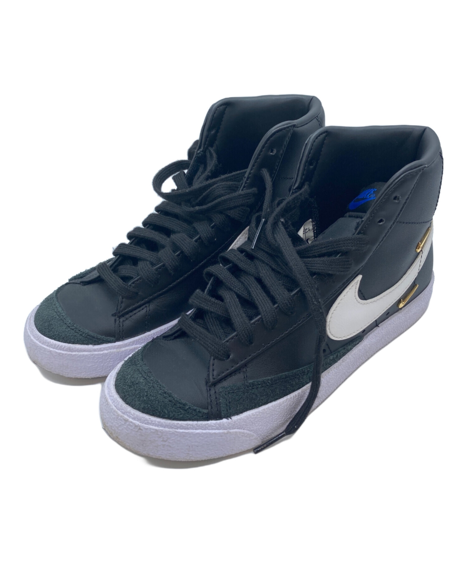 中古・古着通販】NIKE (ナイキ) ハイカットスニーカー ブラック 
